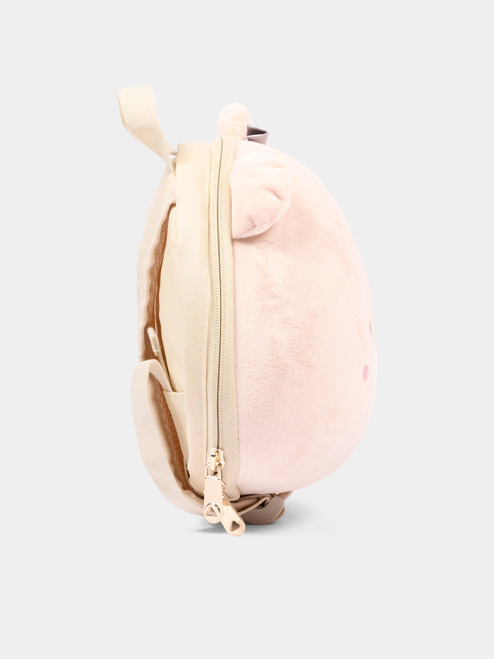 Zaino beige per neonata con orsetto,Mayoral,10268 048