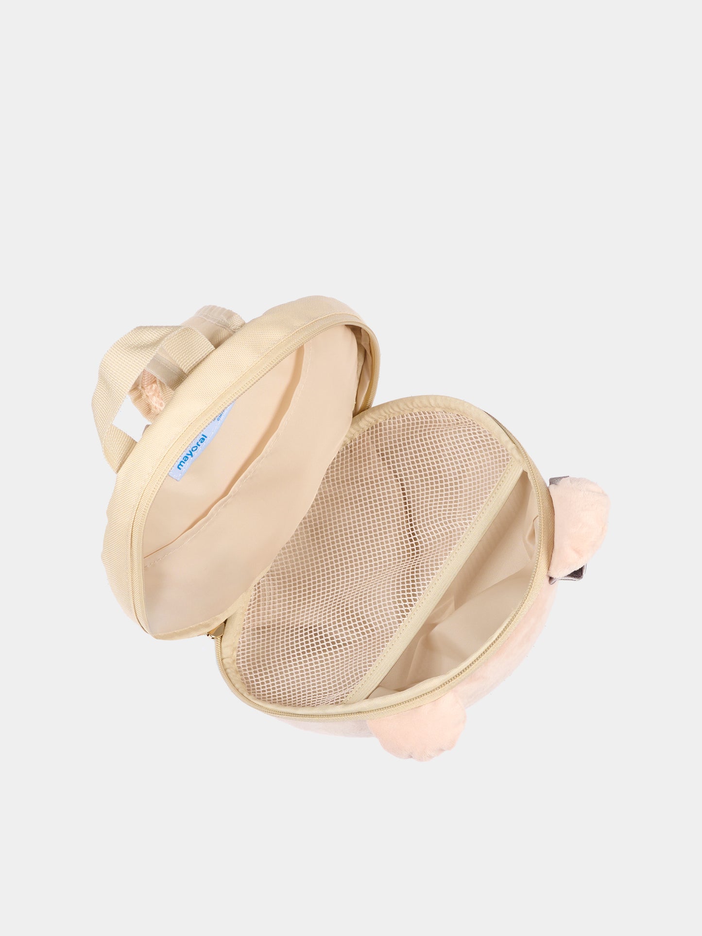 Zaino beige per neonata con orsetto,Mayoral,10268 048