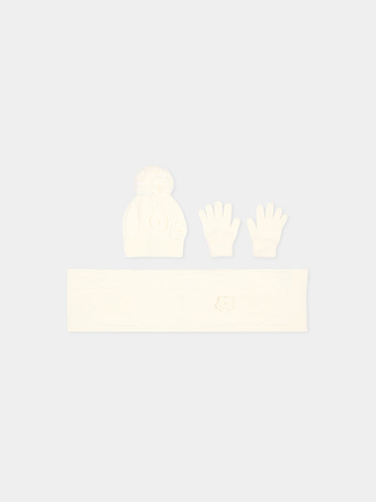 Set accessori avorio per bambina,Mayoral,10303 095