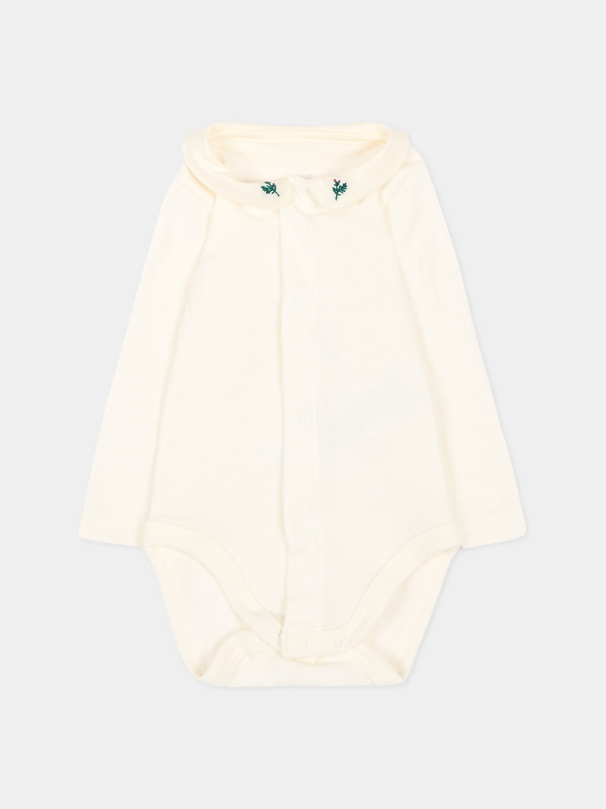 Completo nascita avorio per neonati floreale,Petit Bateau,A0GP0 01