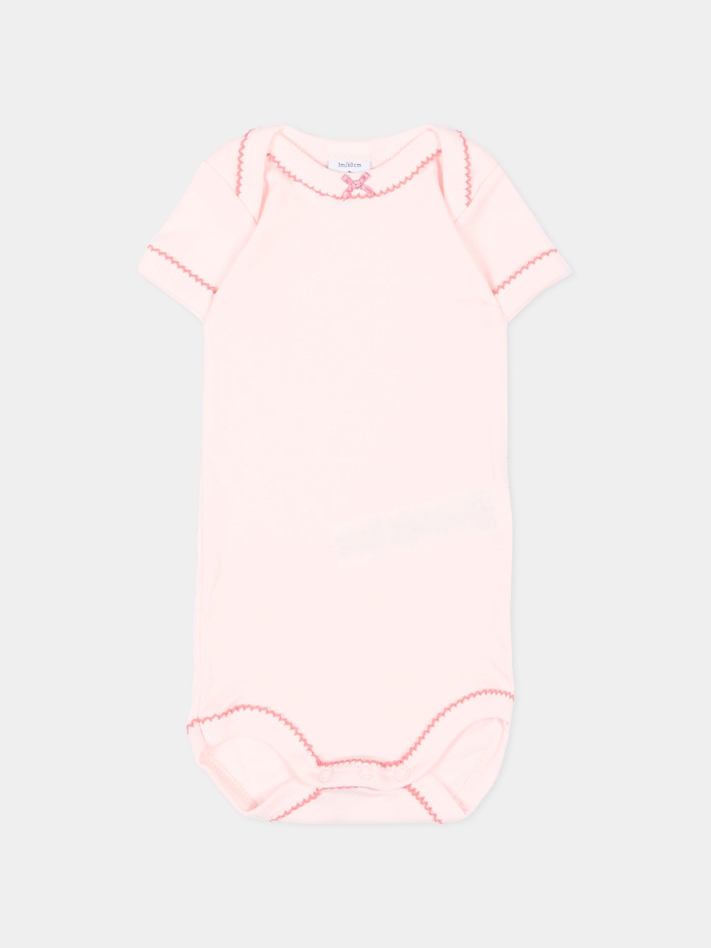 Body multicolor per neonata con stampa floreale,Petit Bateau,A0GYK 00