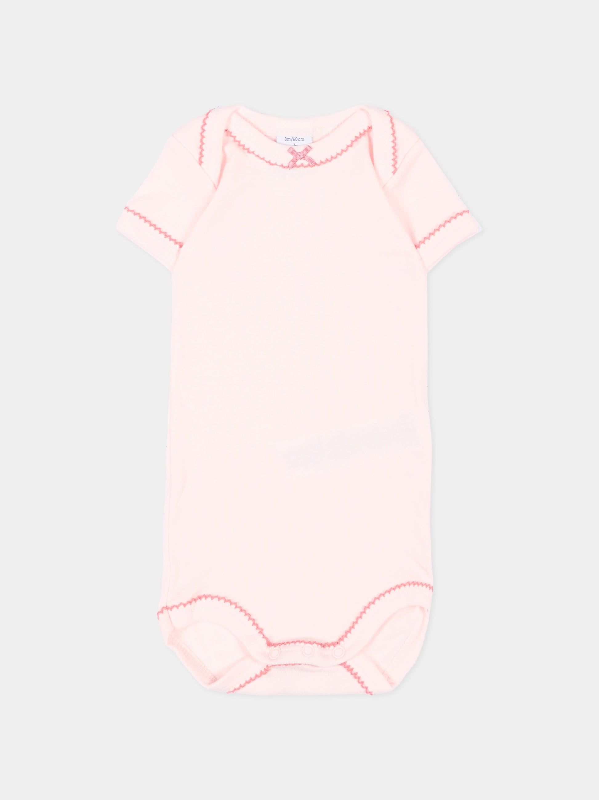 Body multicolor per neonata con stampa floreale,Petit Bateau,A0GYK 00