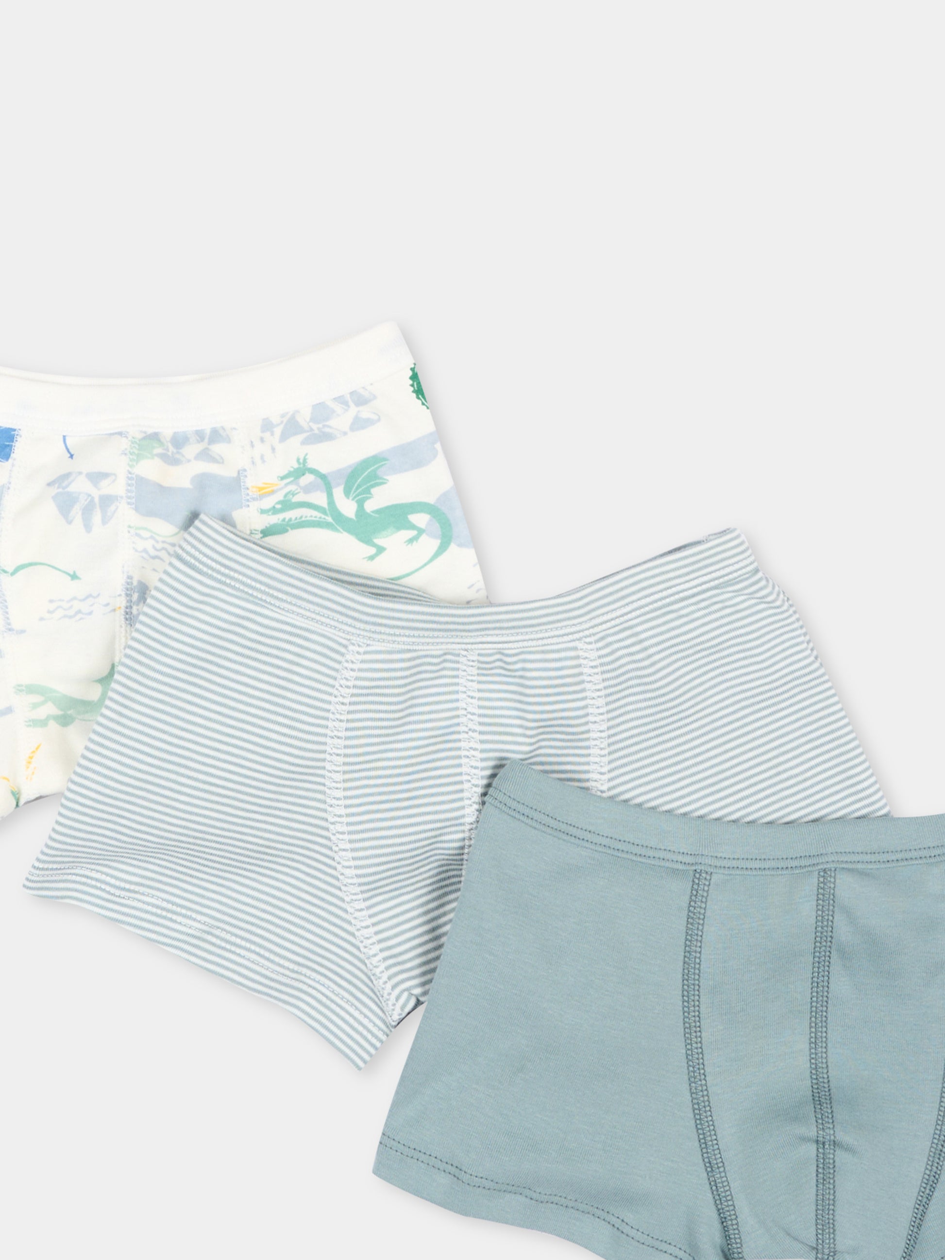 Boxer multicolor per bambino,Petit Bateau,A0H0R 00
