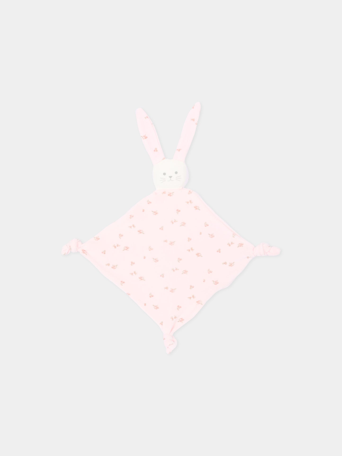 Doudou rosa per neonata con coniglio,Petit Bateau,A0G9S 01
