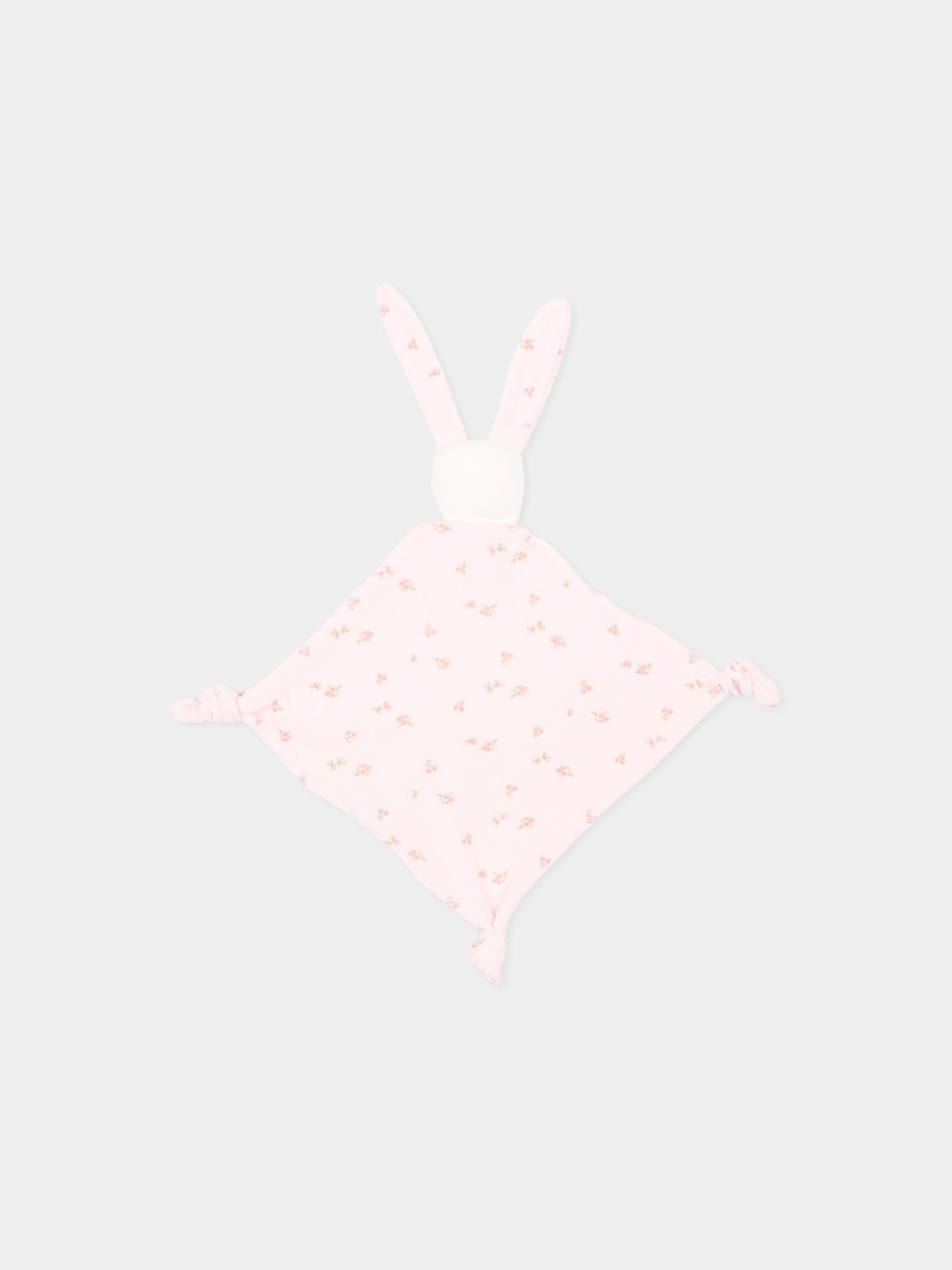Doudou rosa per neonata con coniglio,Petit Bateau,A0G9S 01