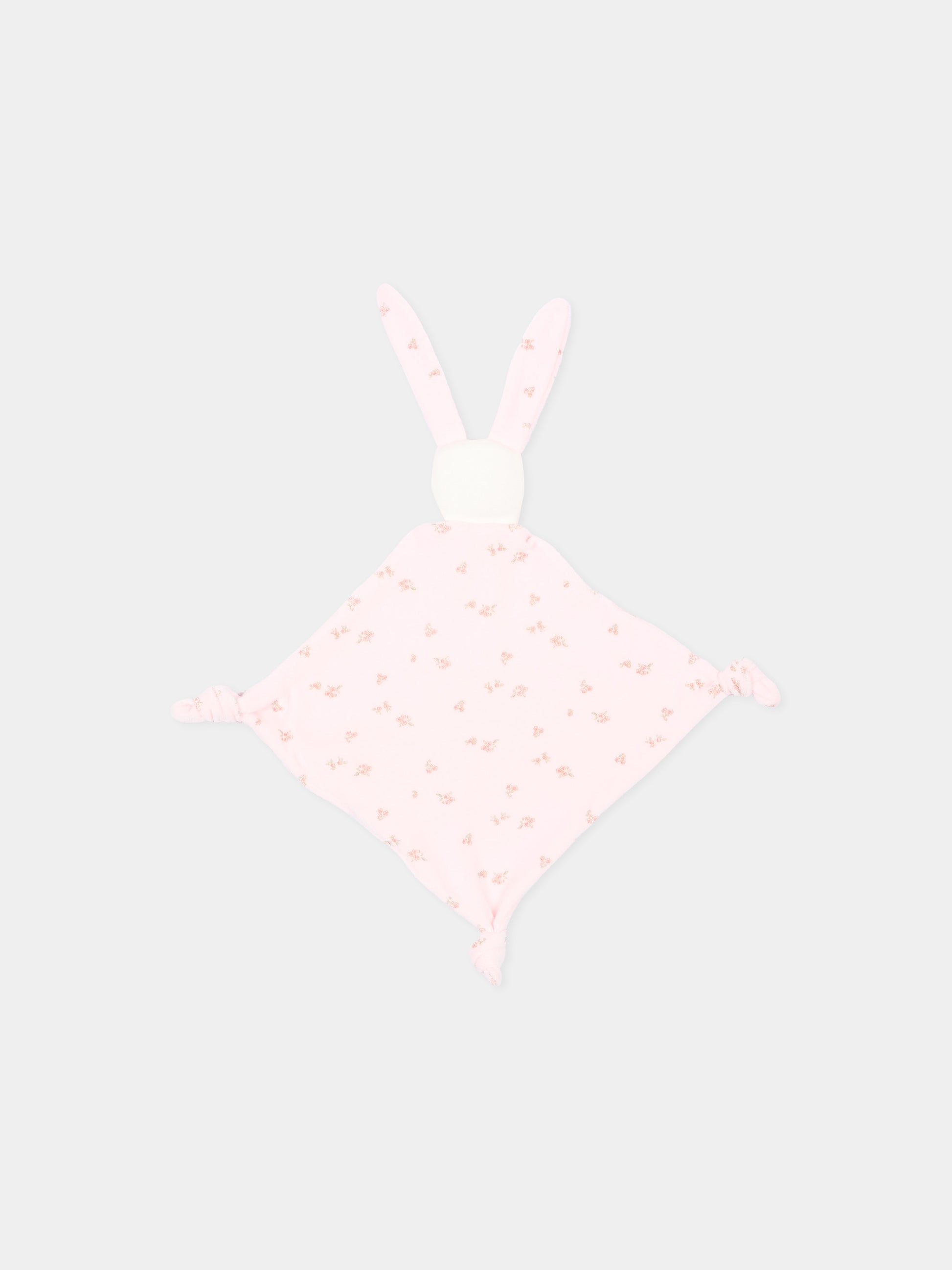 Doudou rosa per neonata con coniglio,Petit Bateau,A0G9S 01