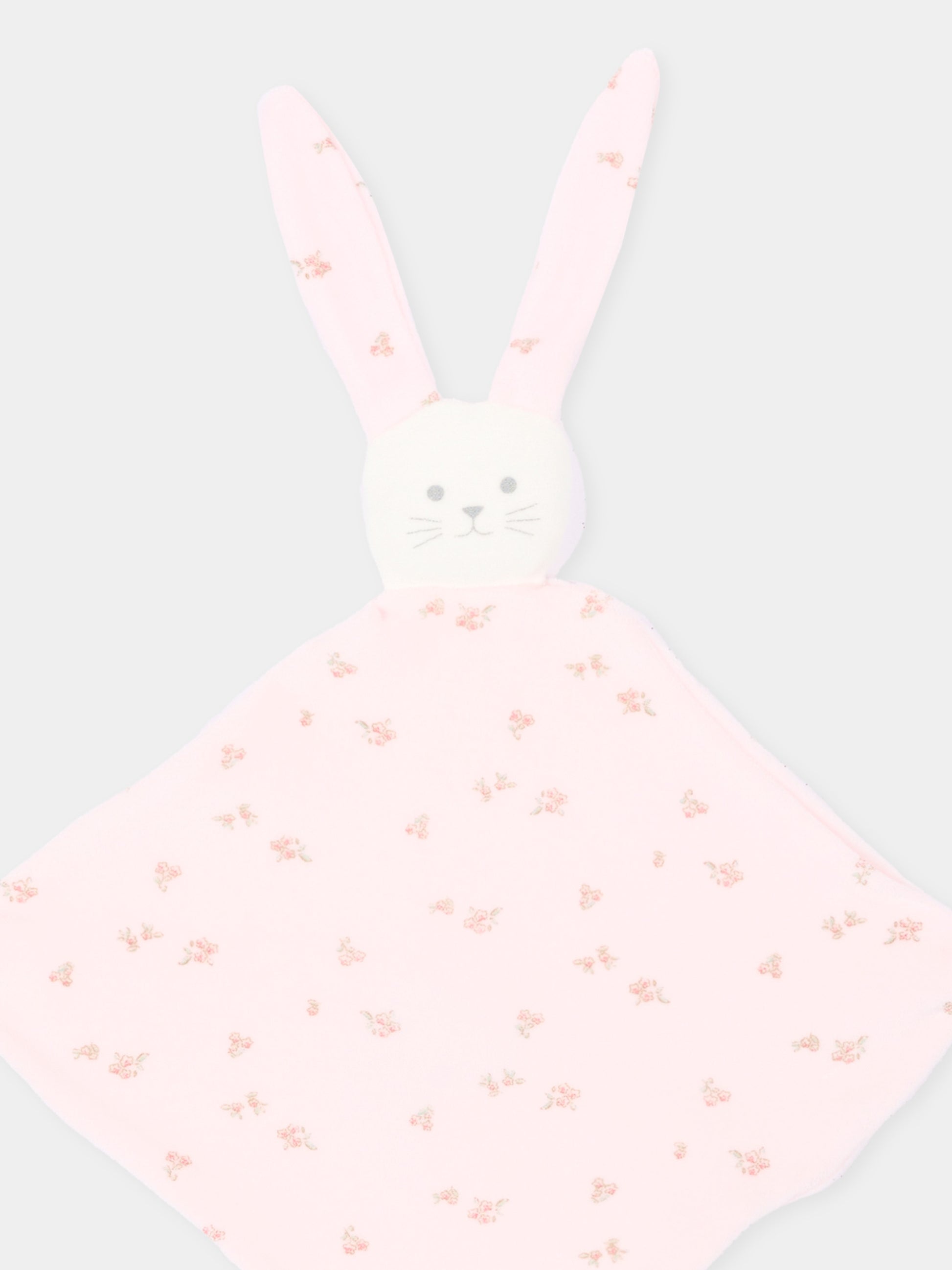 Doudou rosa per neonata con coniglio,Petit Bateau,A0G9S 01