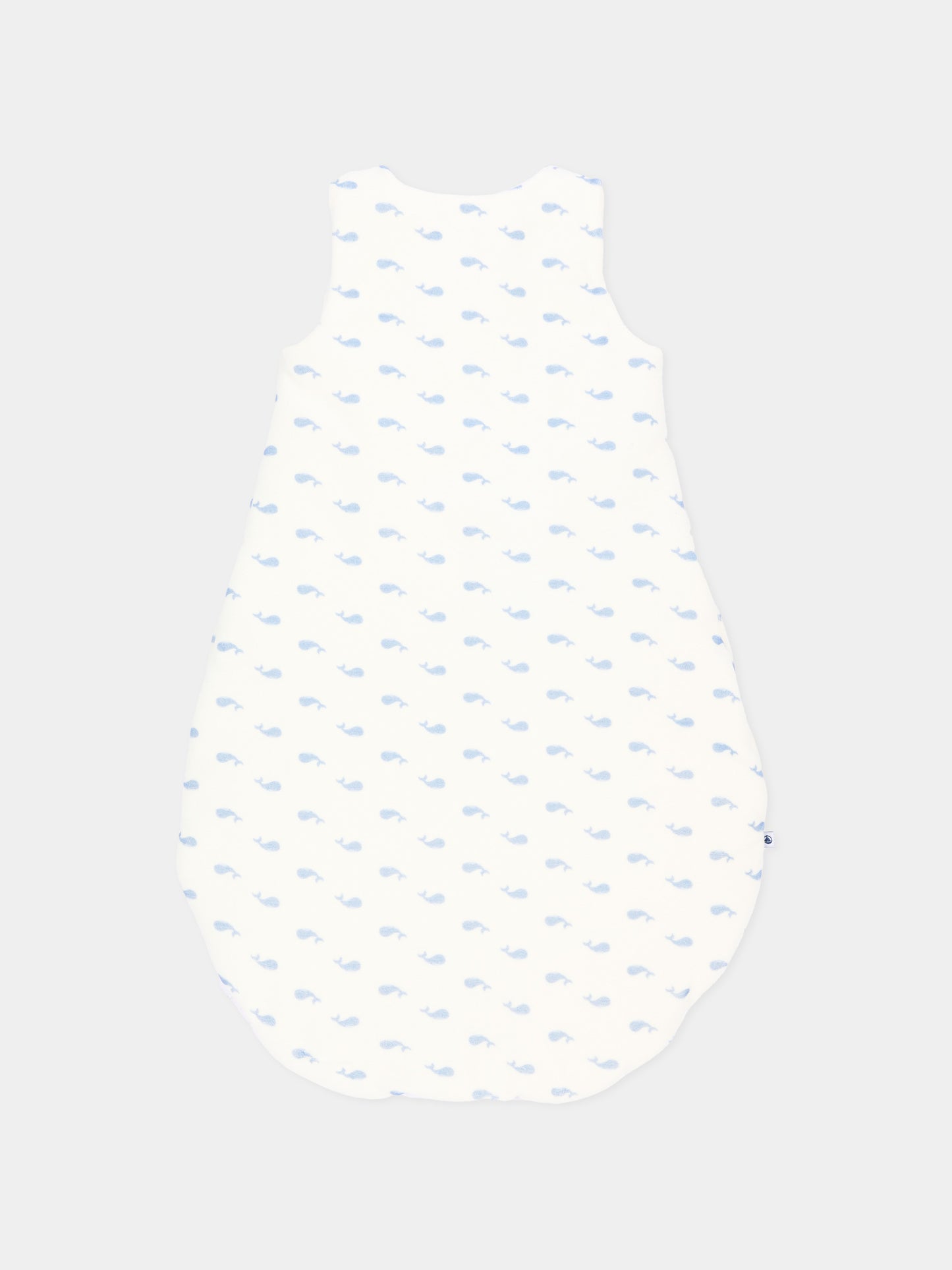 Sacco nanna avorio per neonati con balene,Petit Bateau,A0GAD 01