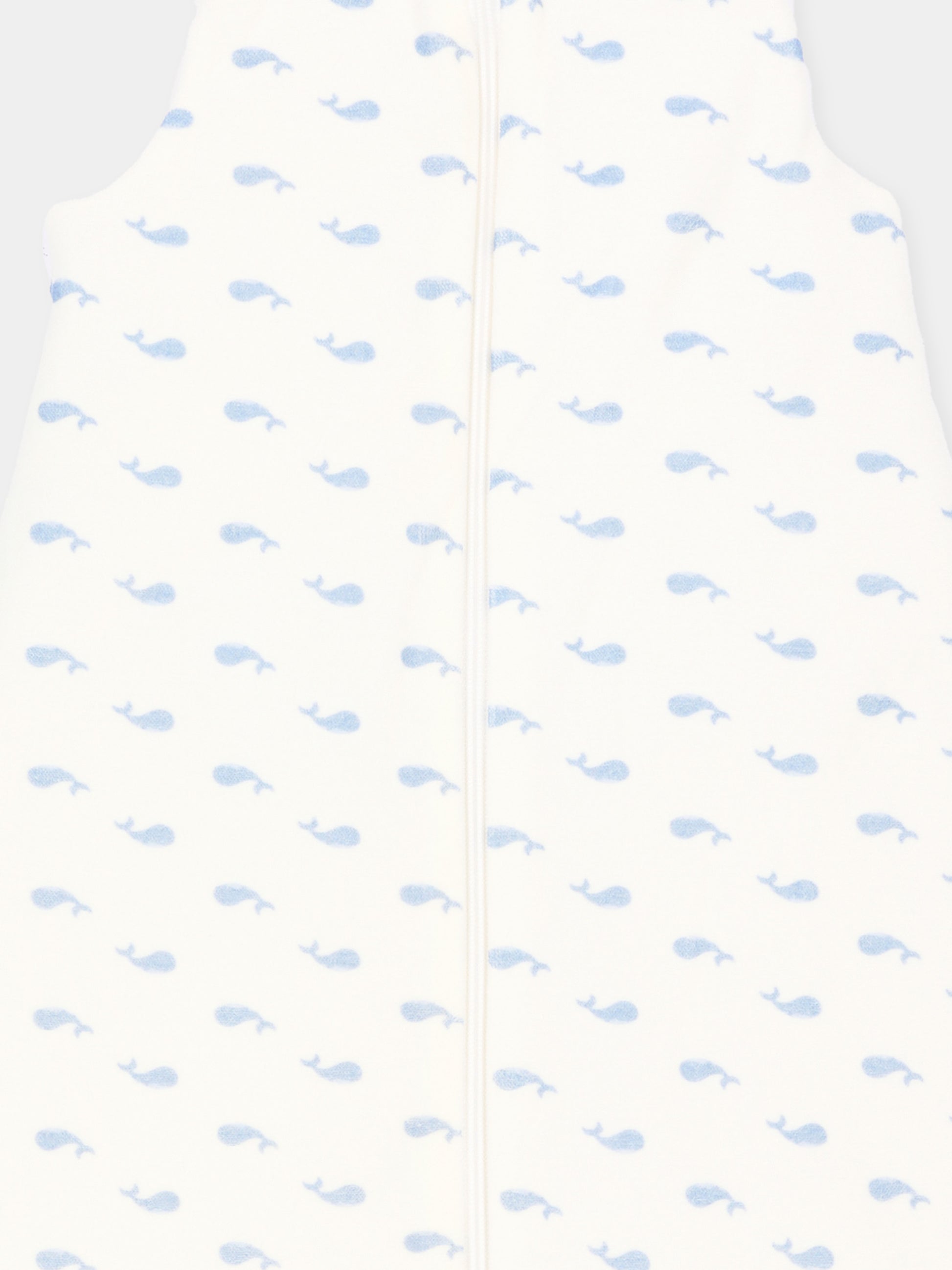 Sacco nanna avorio per neonati con balene,Petit Bateau,A0GAD 01