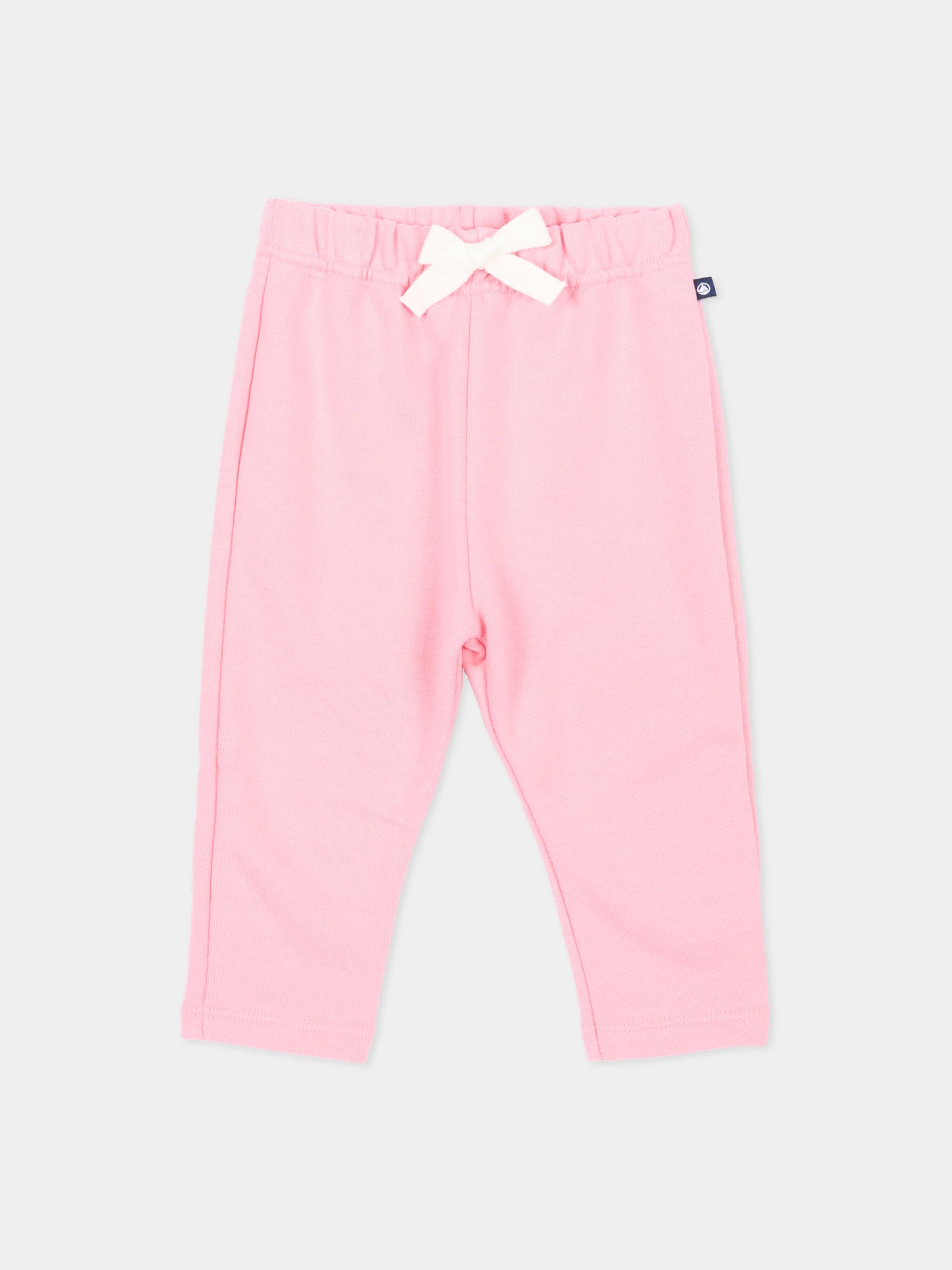 Pantaloni sportivi rosa per neonata,Petit Bateau,A0H04 03