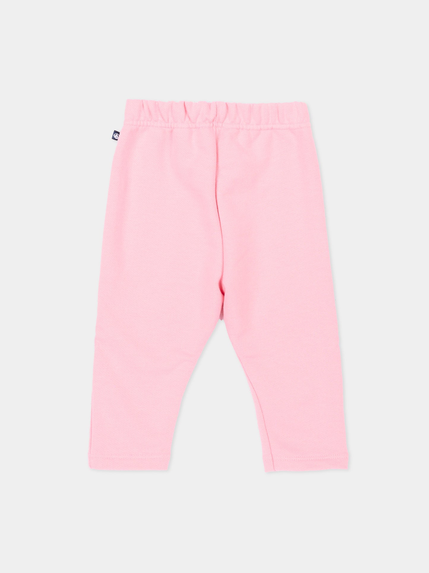 Pantaloni sportivi rosa per neonata,Petit Bateau,A0H04 03