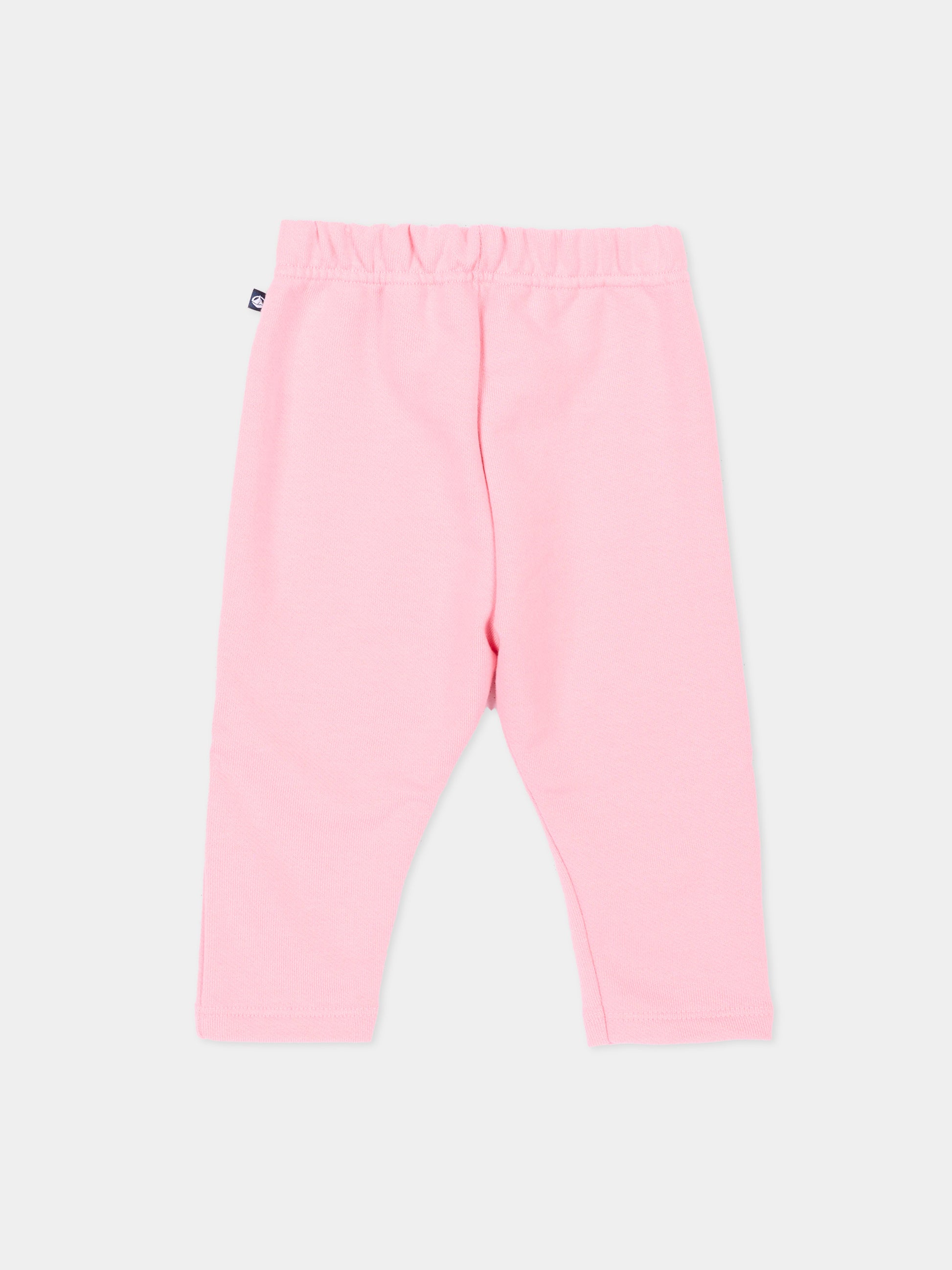 Pantaloni sportivi rosa per neonata,Petit Bateau,A0H04 03