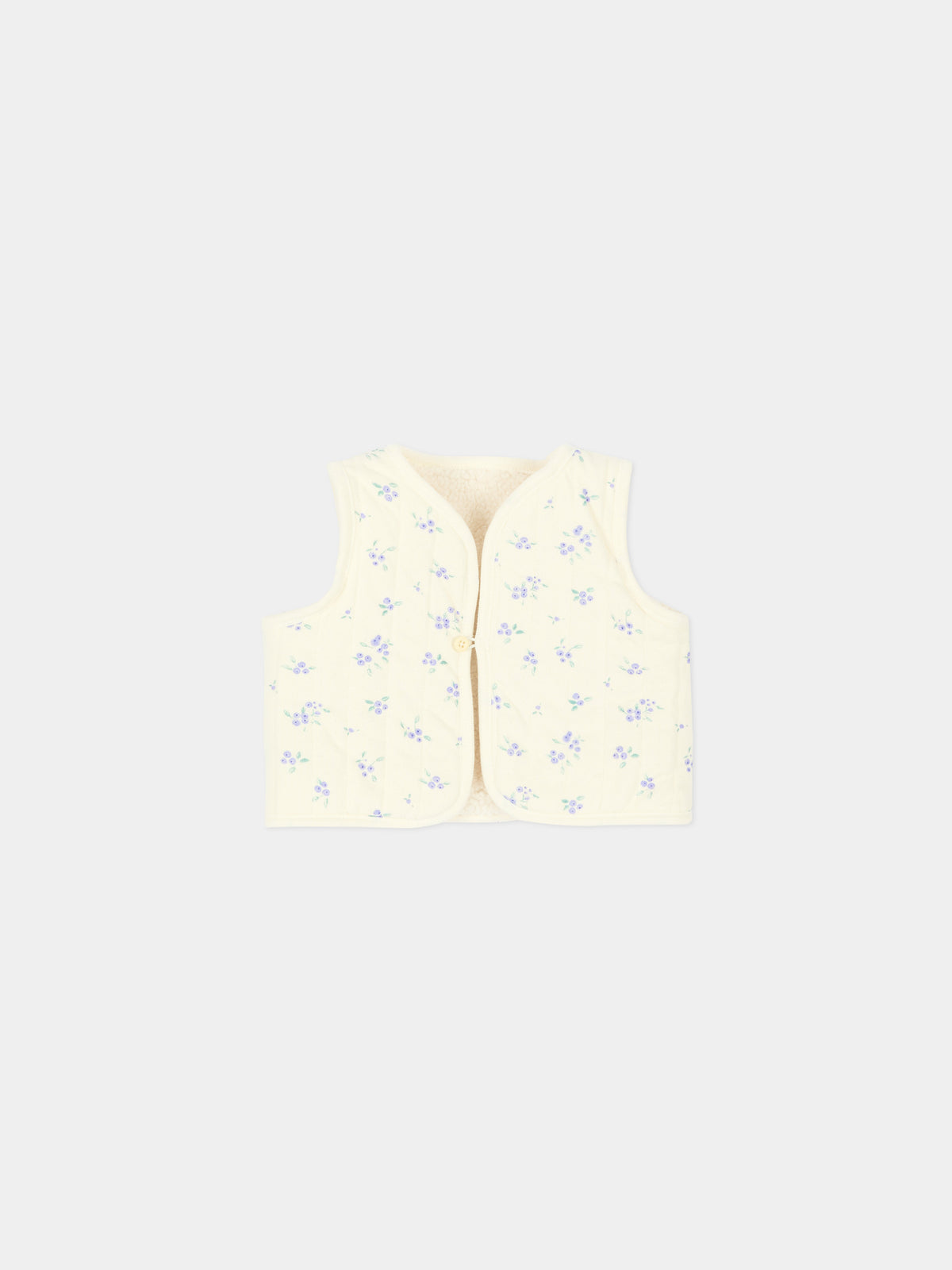 Gilet avorio per neonata,Petit Bateau,A0GIK 01