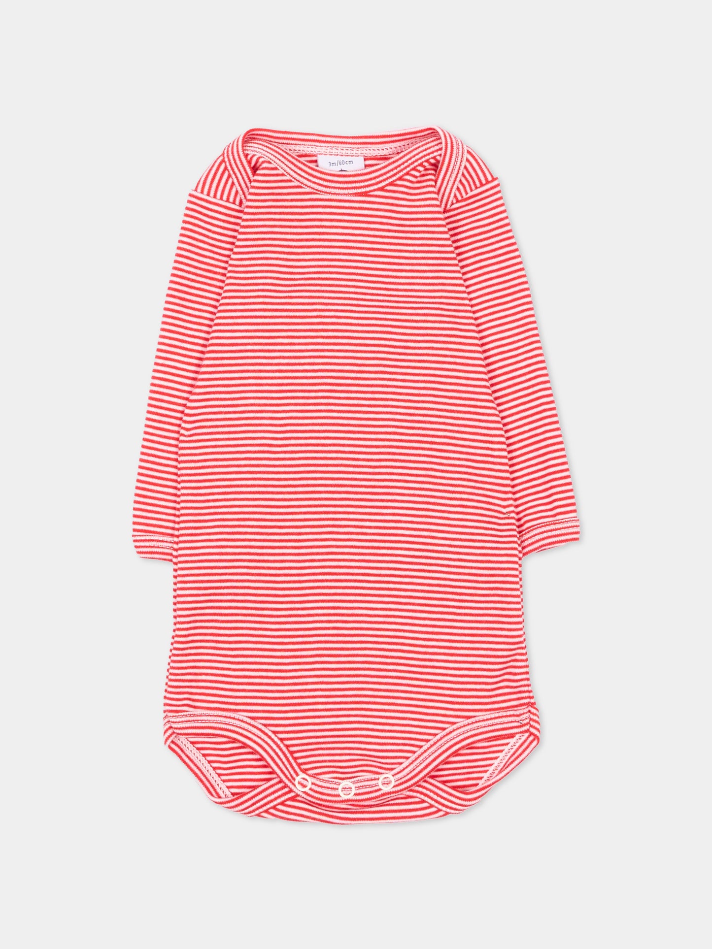 Body multicolor per neonata a righe,Petit Bateau,A0GZO 00