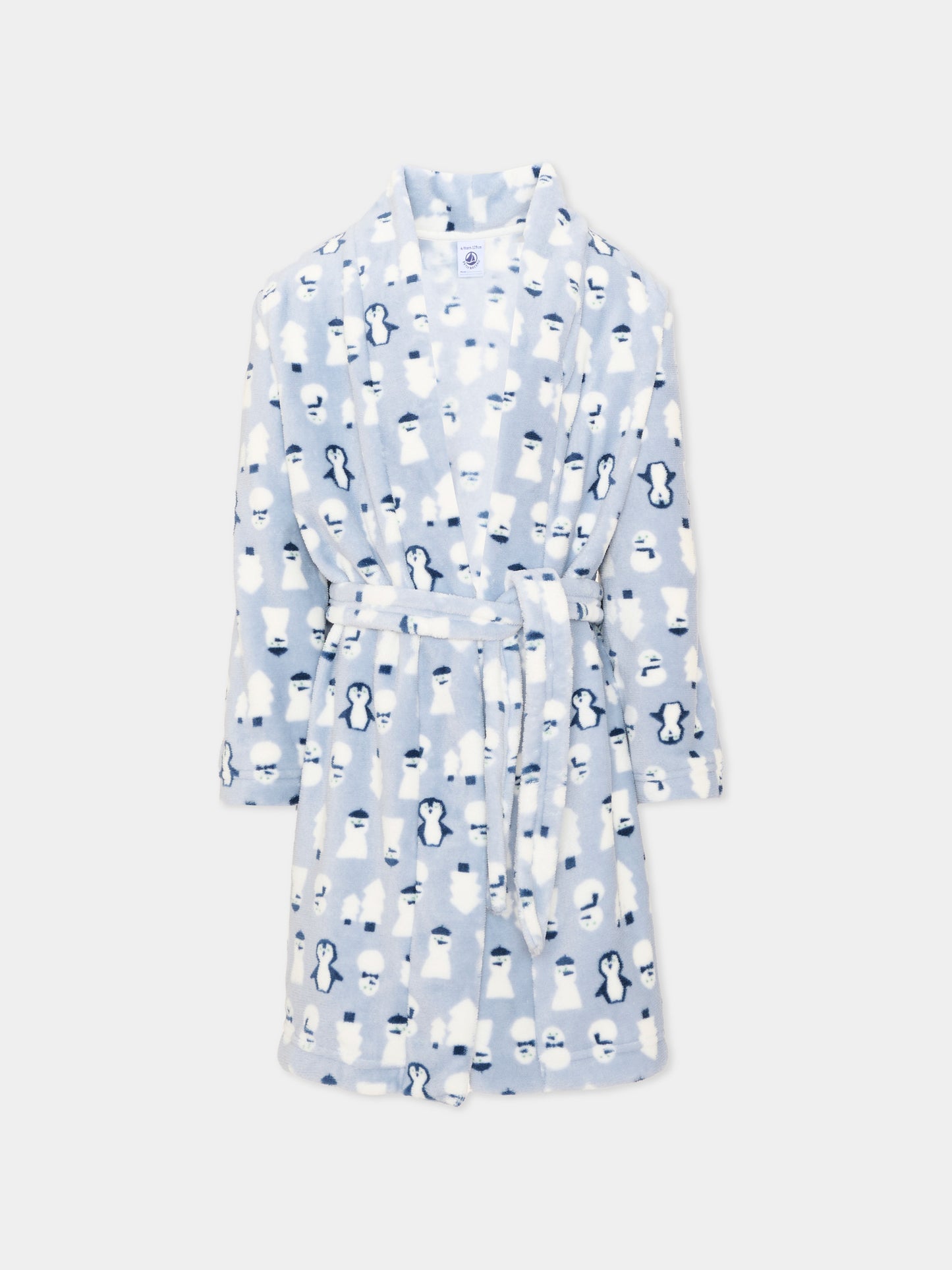 Vestaglie azzurra con pinguini per bambini,Petit Bateau,A0GDD 03