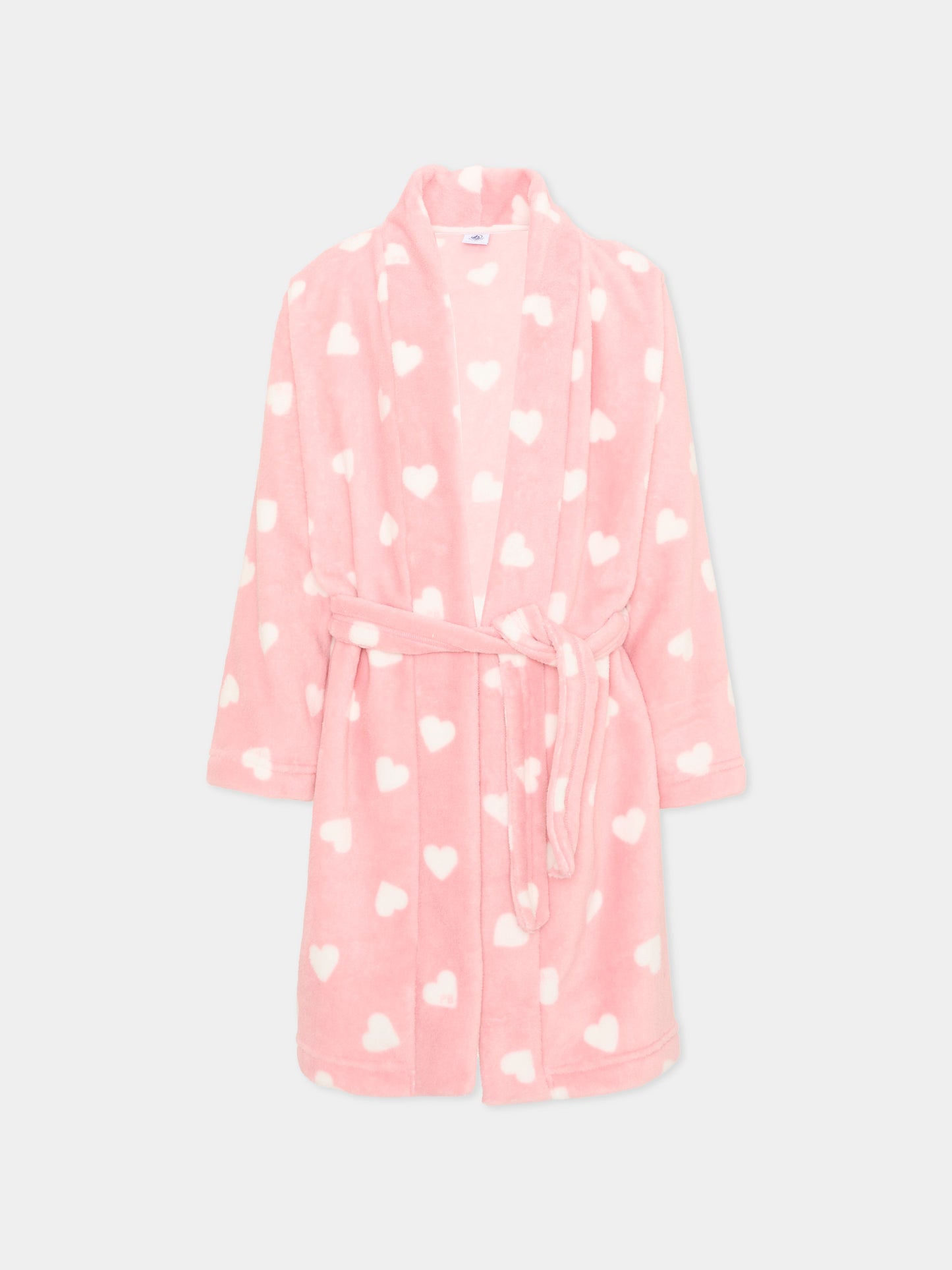 Vestaglie rosa per bambina a cuori,Petit Bateau,A0GDD 02