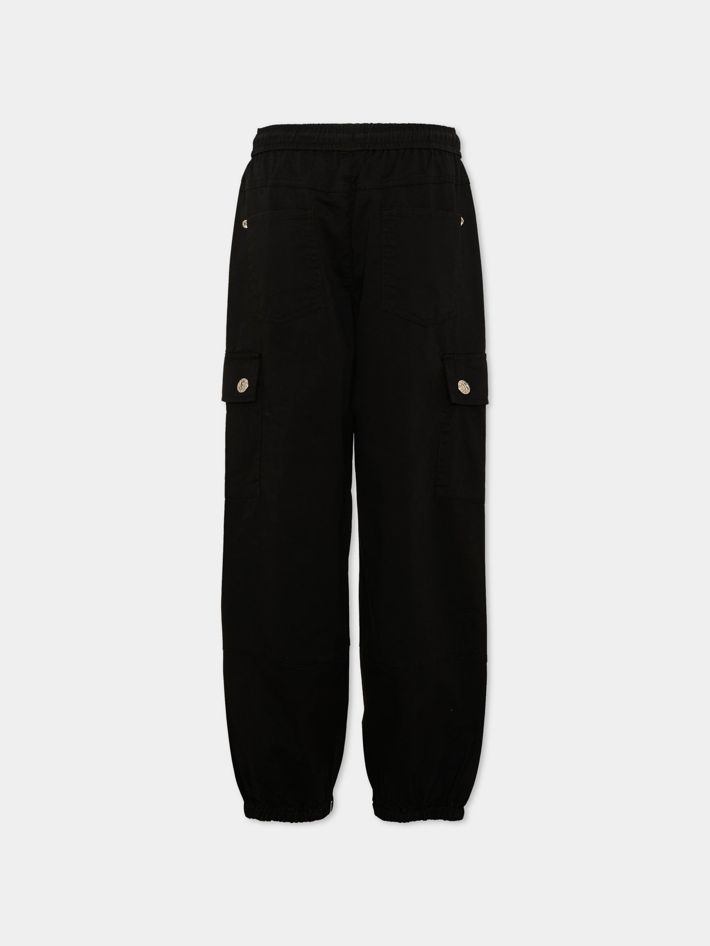 Pantalone nero cargo per bambino,Richmond,RBA26062PA BLACK BLACK
