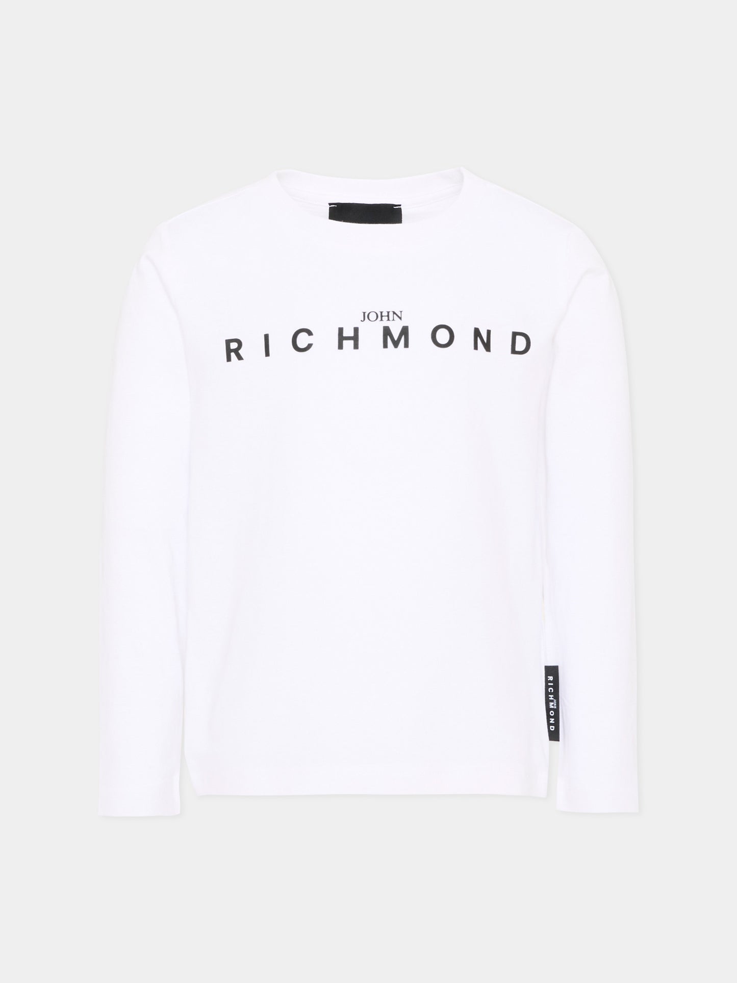 T-shirt a manica lunga bianca Richmond,Richmond,RBA26016TS WHITE WHITE