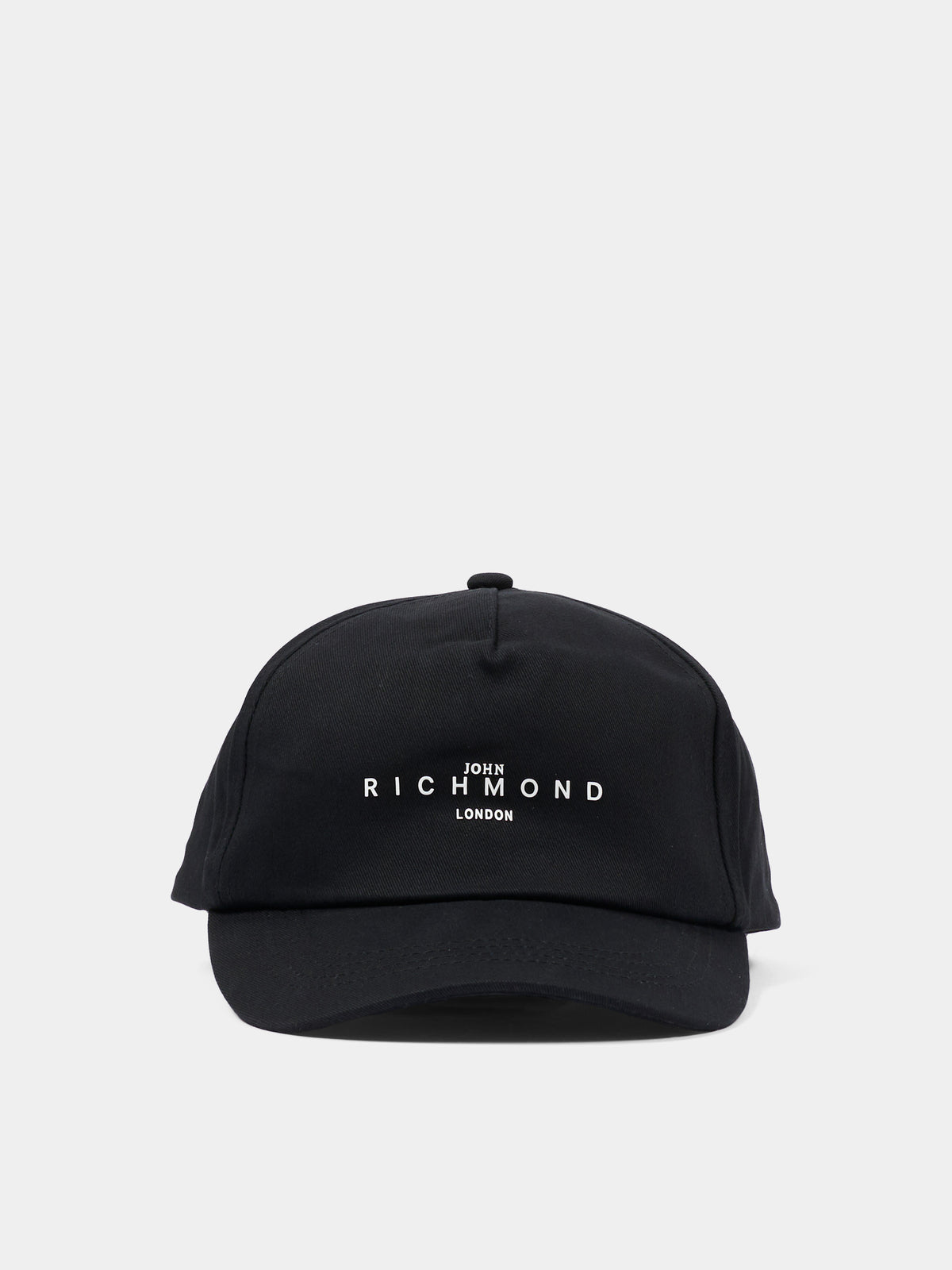 Cappello nero per bambini con logo,Richmond,RBA26166BT BLACK BLACK