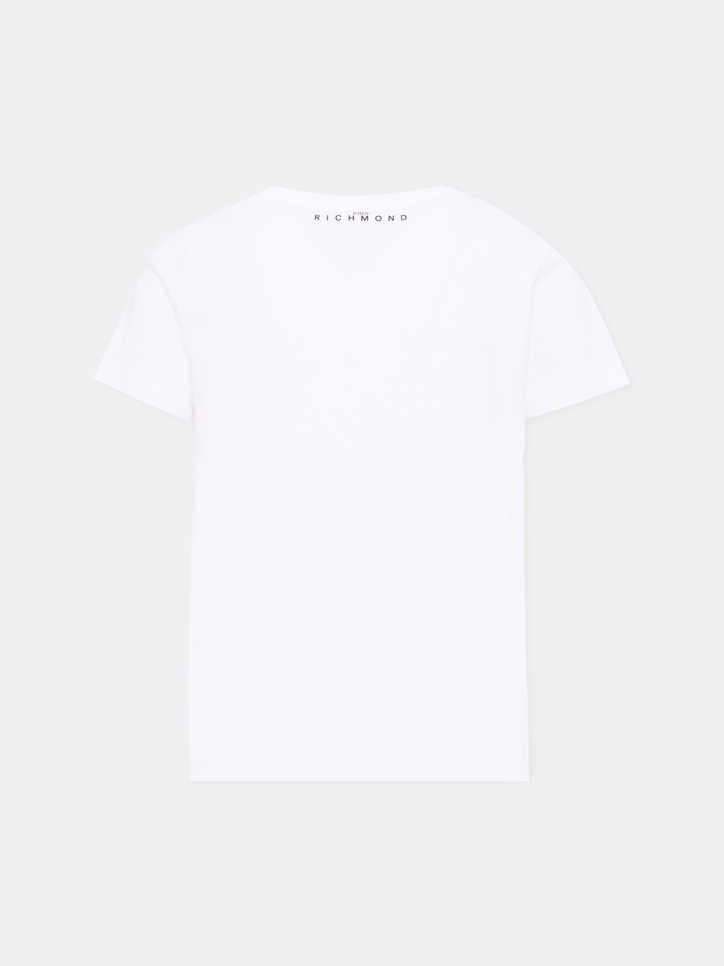 T-Shirt bianca per bambina con logo,Richmond,RGA26008TS WHITE WHITE