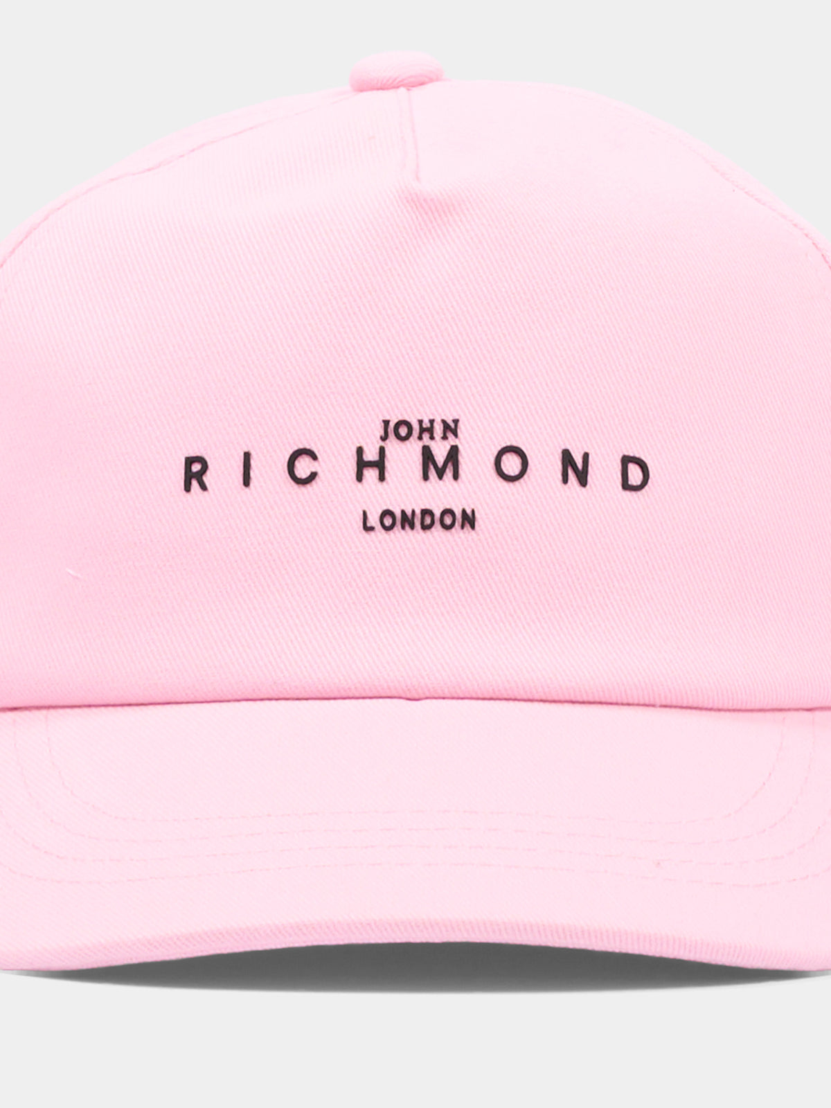 Cappello rosa per bambina con logo,Richmond,RBA26166BT PINK_BEG. PINK BEGONIA