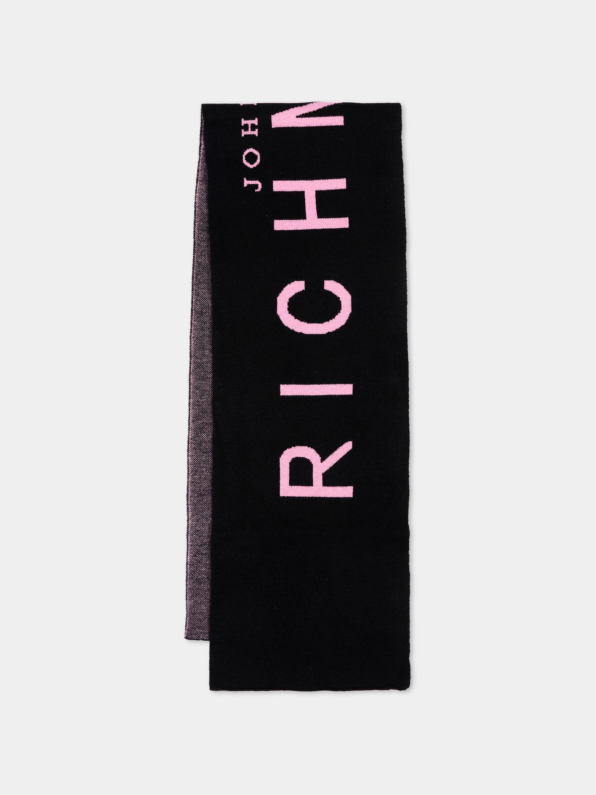 Set accessori nero per bambina con logo,Richmond,RGA26015HS BLACK/P.B. BLACK