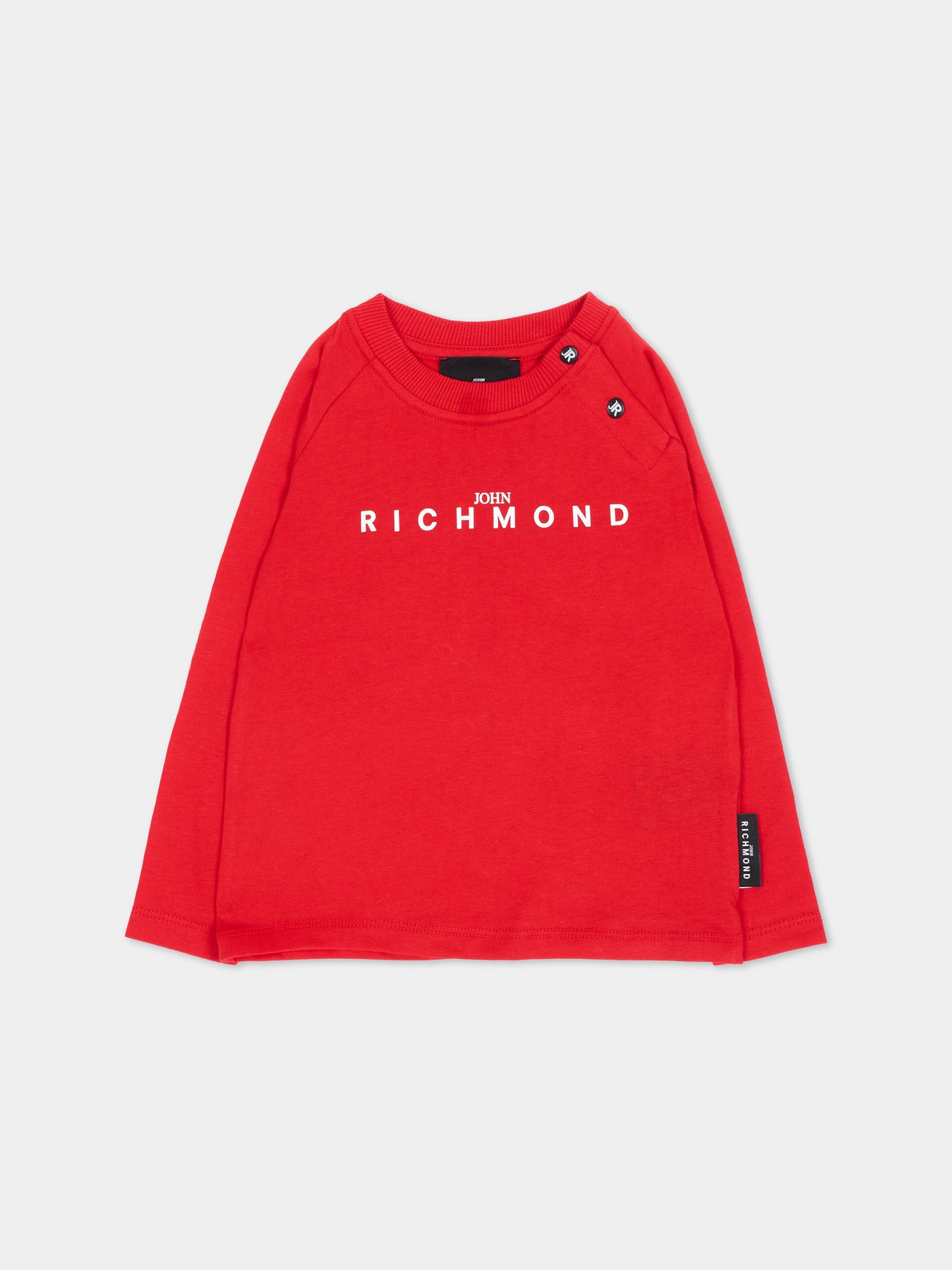 T-Shirt rossa per neonato con logo,Richmond,RIA26006TS RED RED