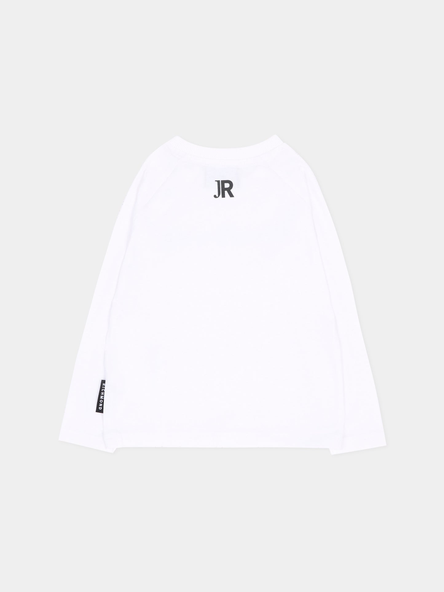 T-Shirt bianca per neonato con logo,Richmond,RIA26006TS WHITE WHITE
