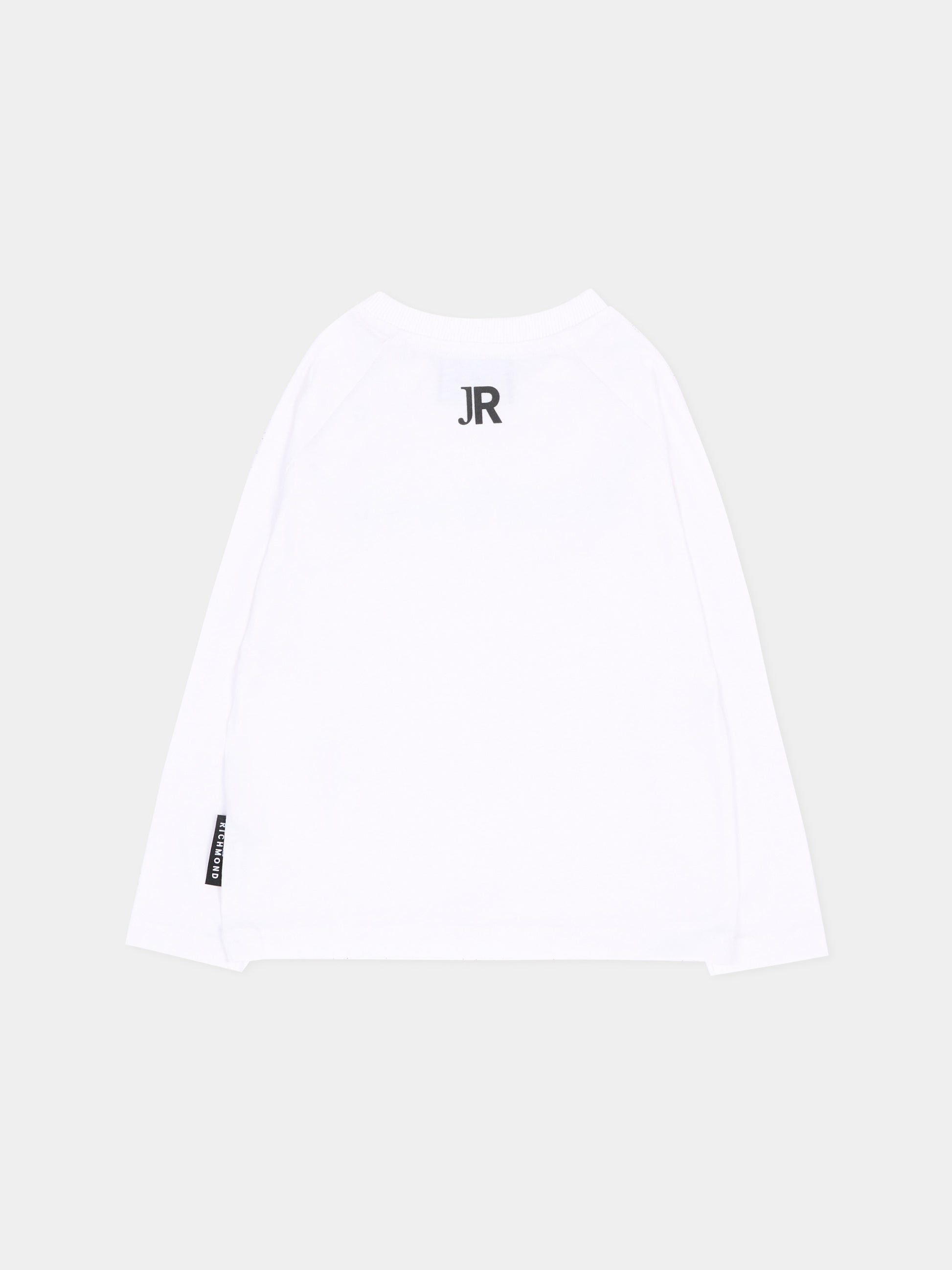 T-Shirt bianca per neonato con logo,Richmond,RIA26006TS WHITE WHITE