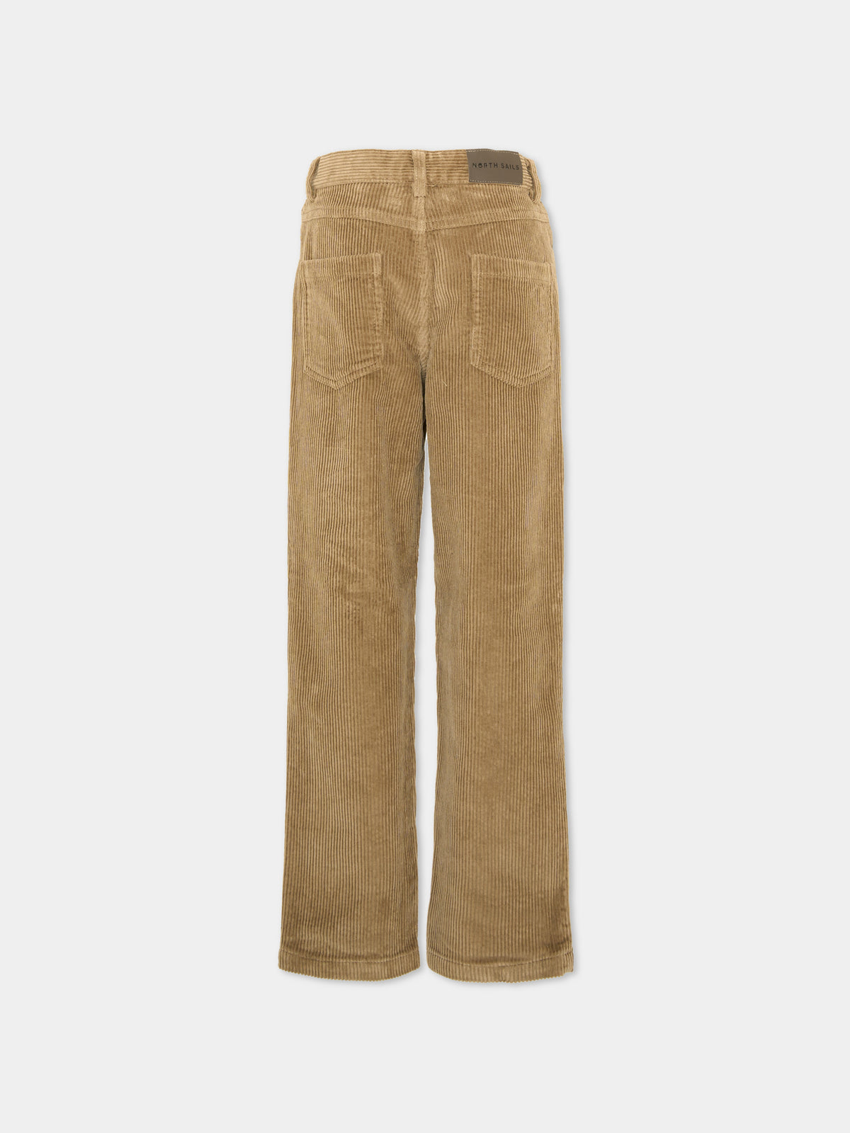 Pantalone verde khaki in velluto per bambino,North Sails,NBA26037PA KHAKI WINTER
