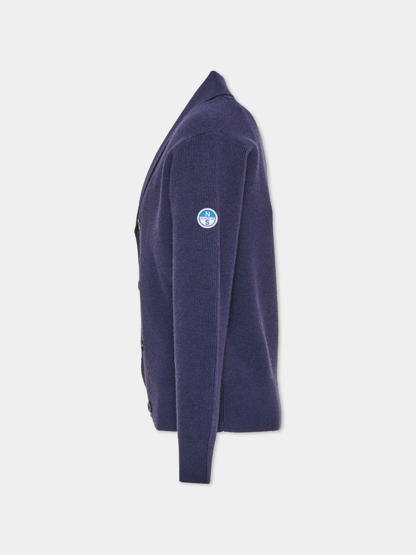 Cardigan blu per bambino doppiopetto,North Sails,NBA26008CD BLUE NAVY