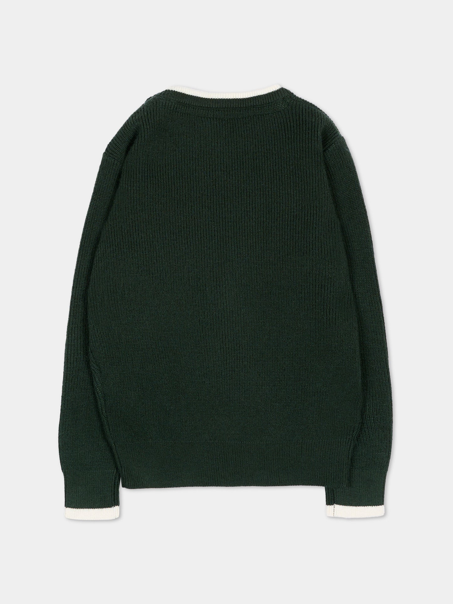 Maglione verde per neonato con patch logo,North Sails,NIA26021MA GREEN