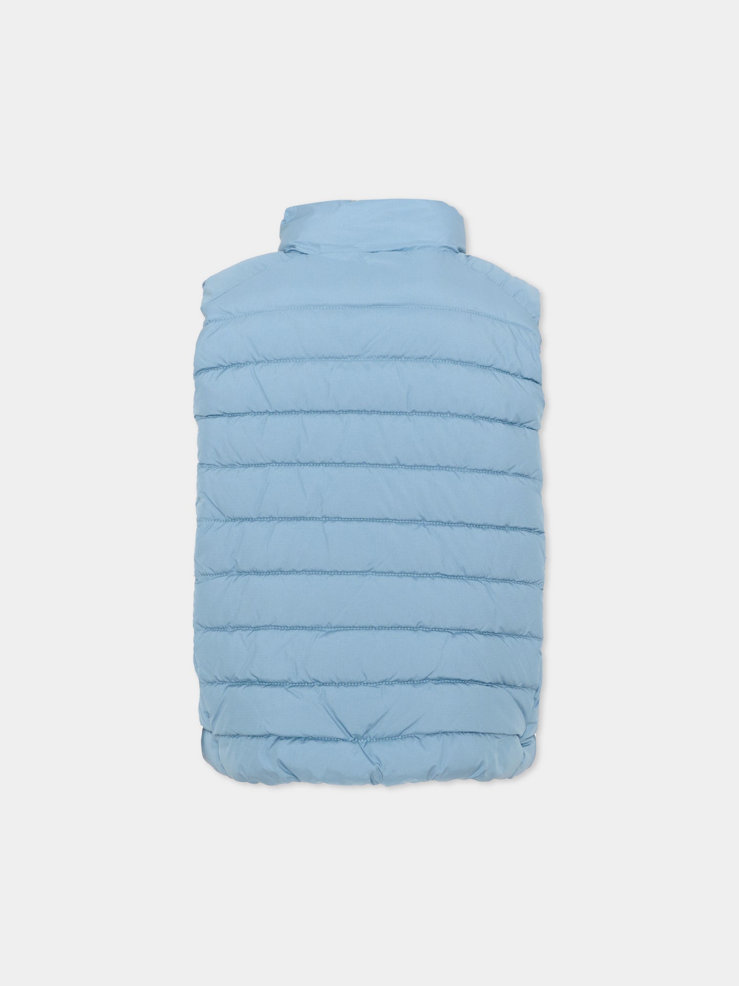 Gilet azzurro per bambino trapuntato,North Sails,NBA26073PI BLUE STEEL