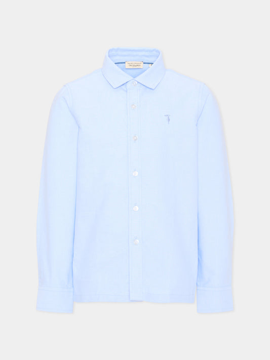 Camicia azzurra per bambino