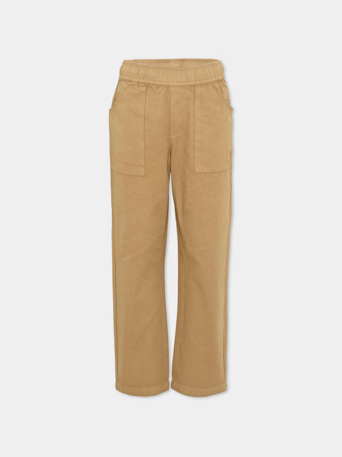 Pantalone beige per bambino,Trussardi Junior,TIA26117PA BROWN BROWN