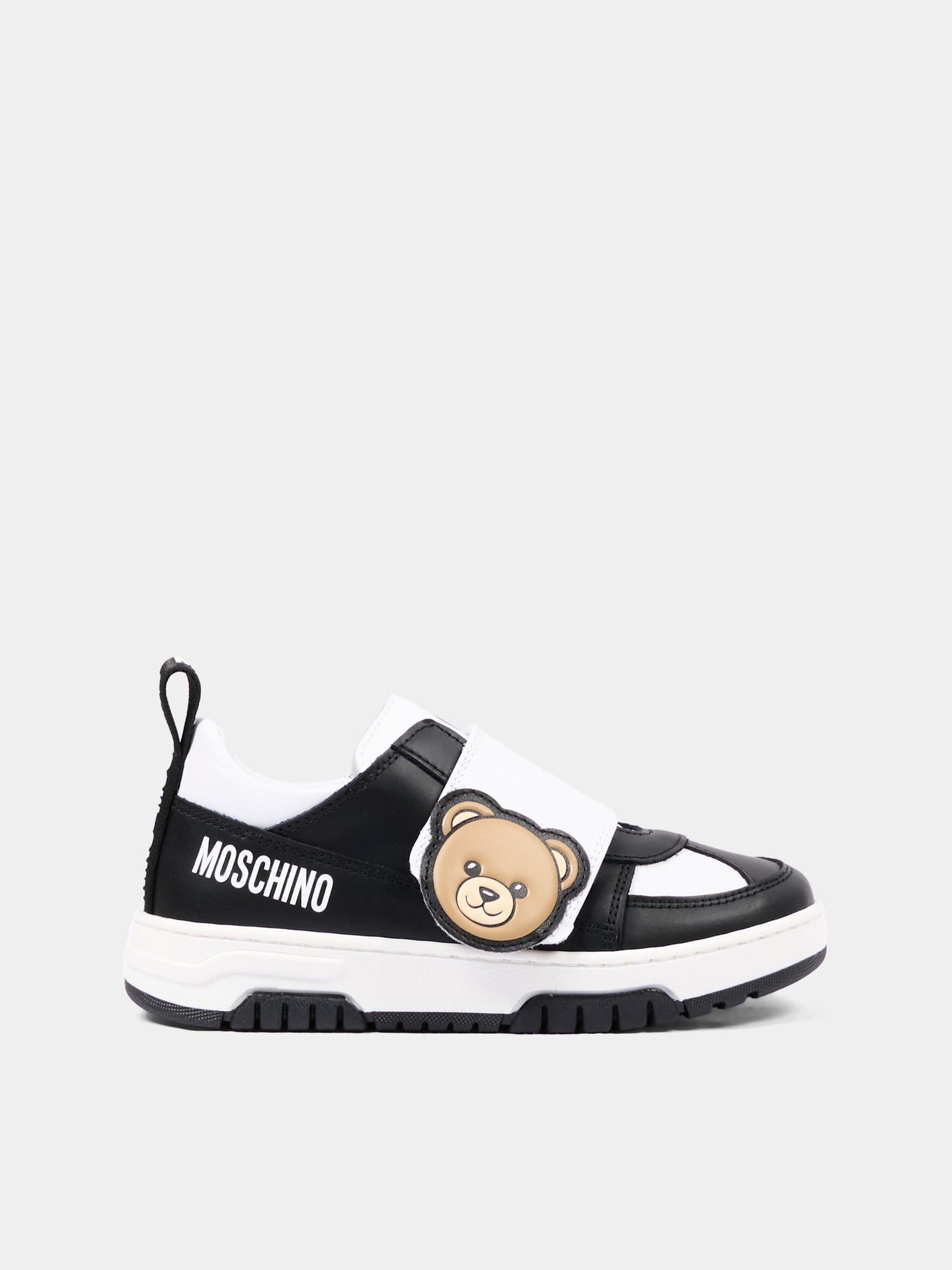 Sneakers nere per bambini con Teddy Bear,Moschino Kids,84243 VAR6