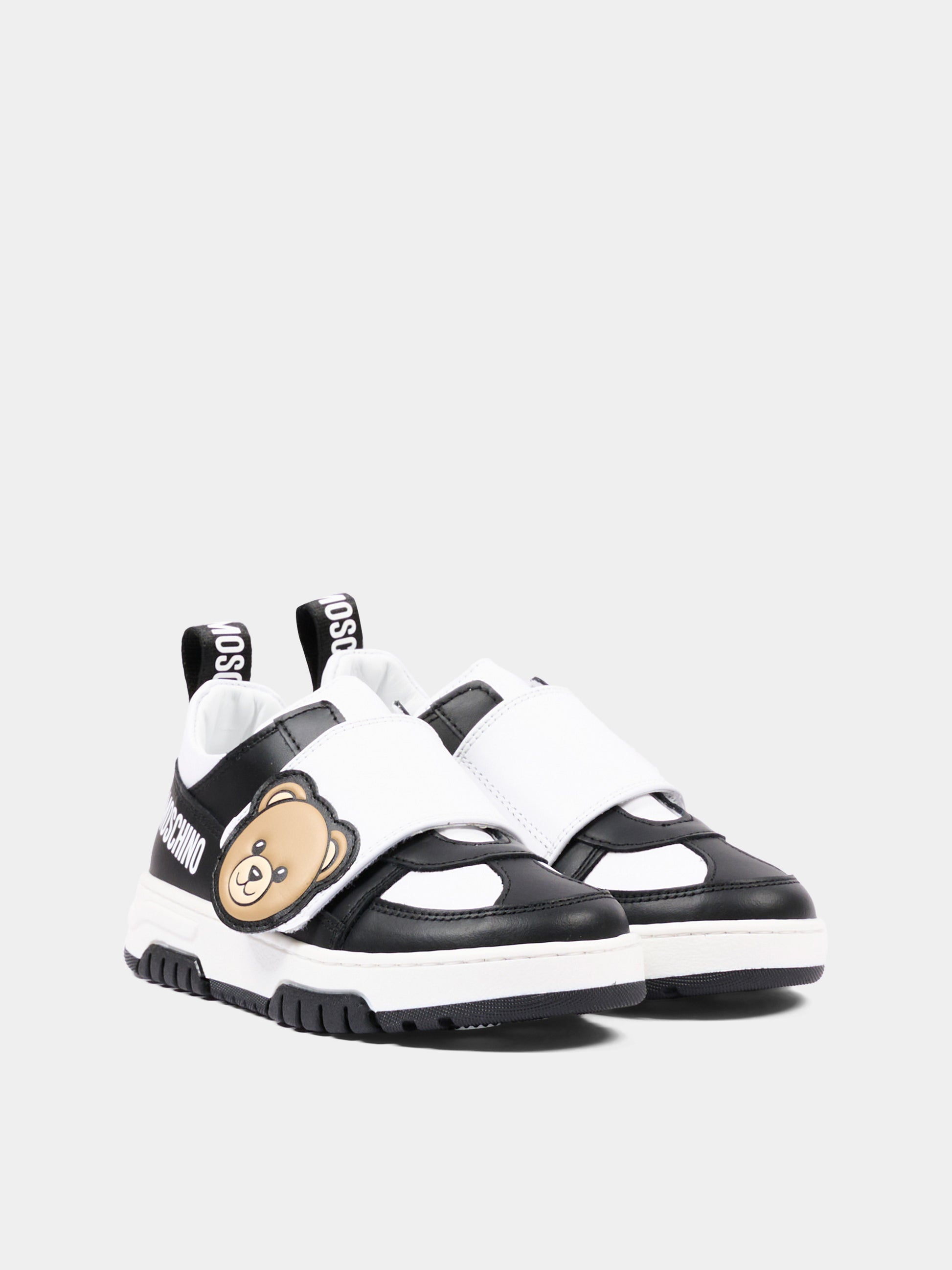 Sneakers nere per bambini con Teddy Bear,Moschino Kids,84243 VAR6