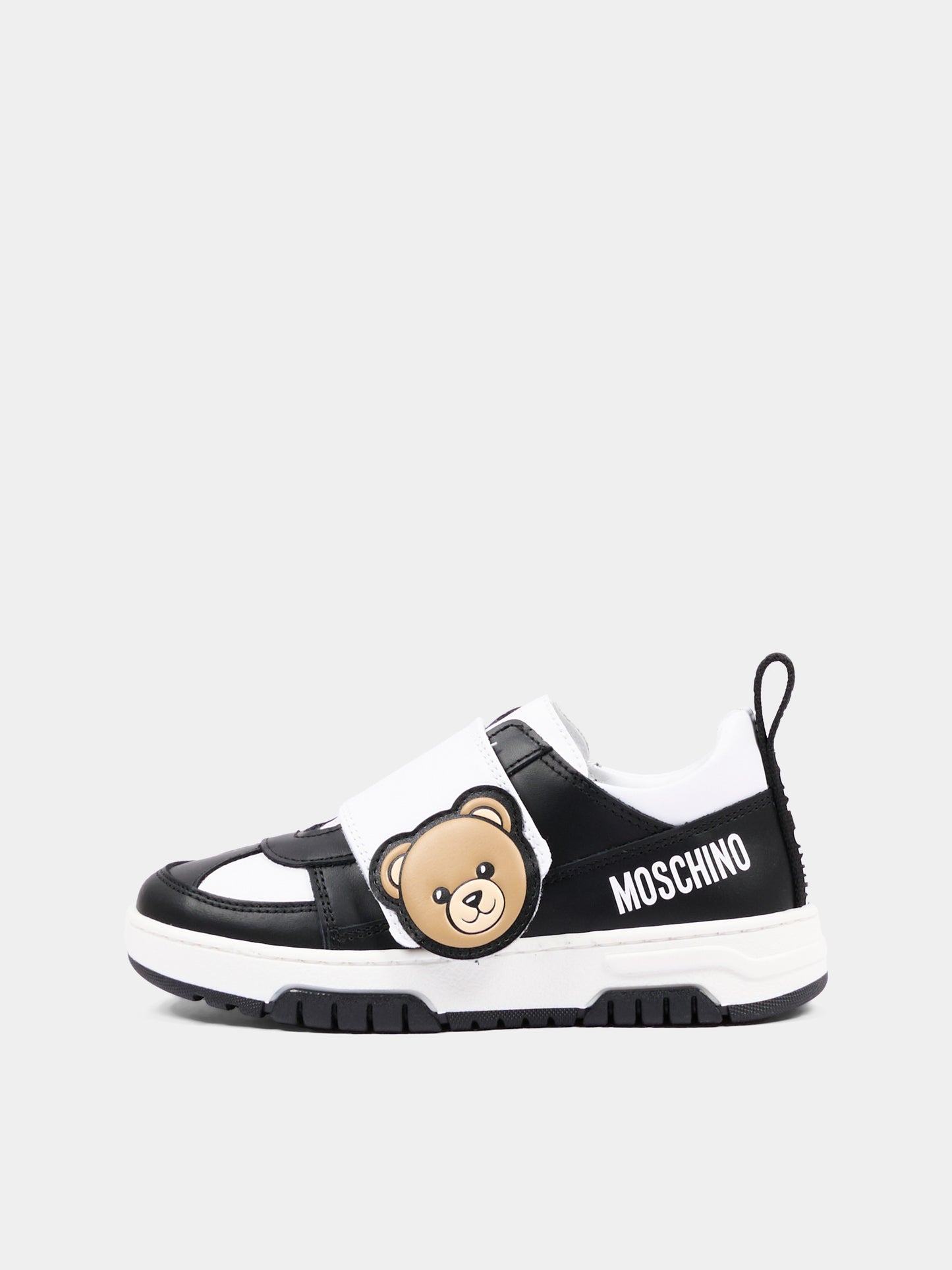 Sneakers nere per bambini con Teddy Bear,Moschino Kids,84243 VAR6