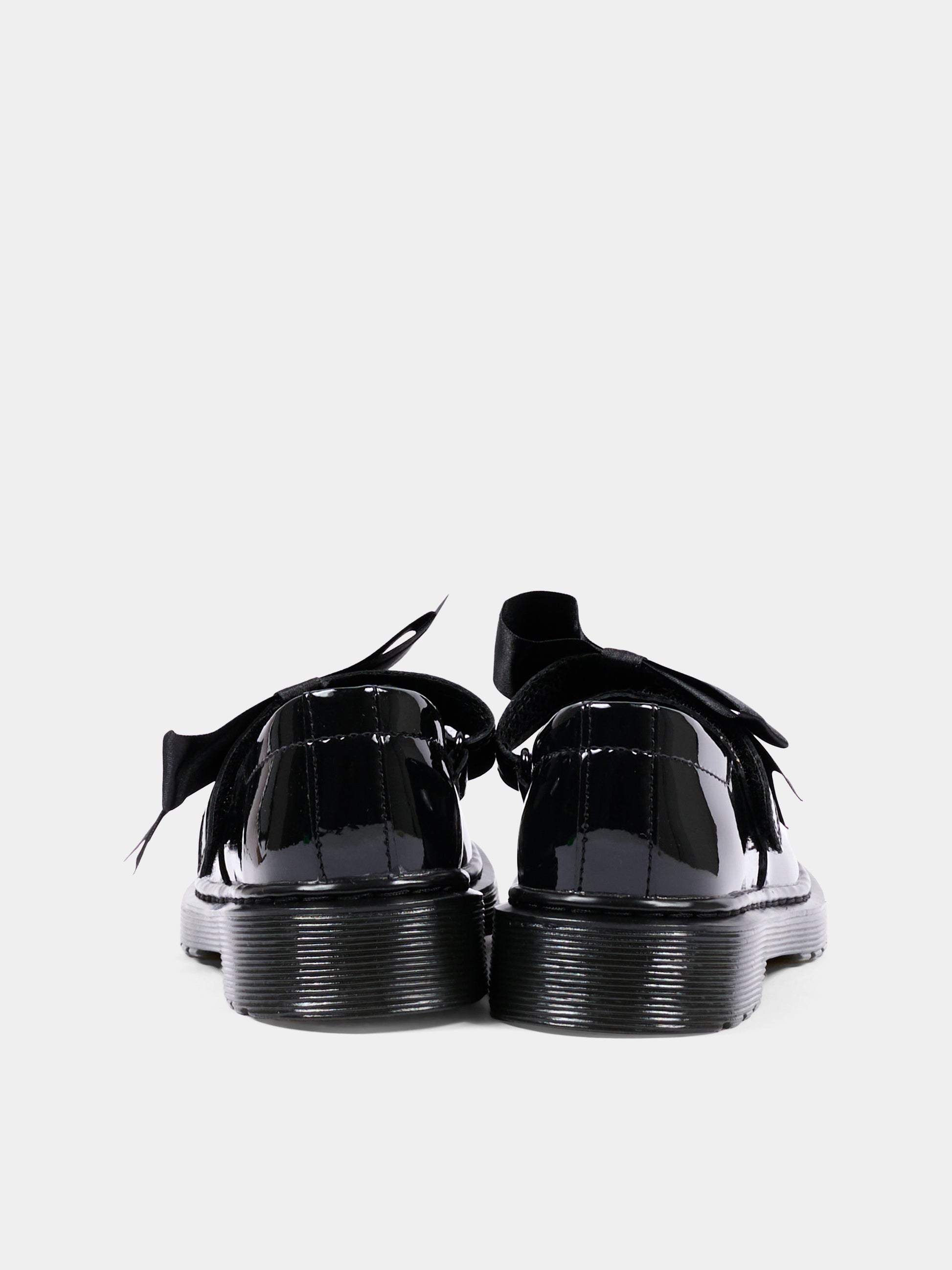 Ballerine nere Maccy per bambina in vernice,Dr. Martens,MACCY II J 21776001 BLACK PATENT LAMPER