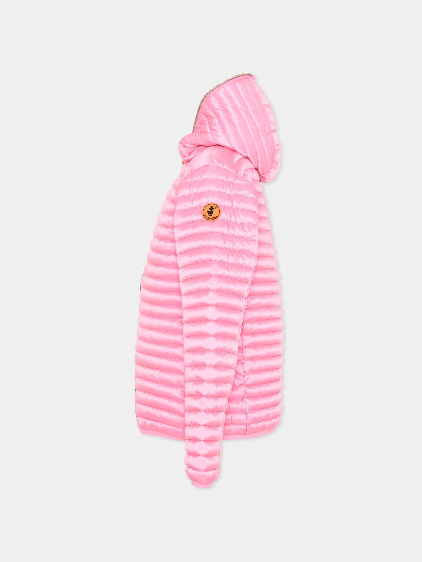 Piumino rosa Rosy per bambina,Save The Duck Kids,J32310G IRIS20 80018