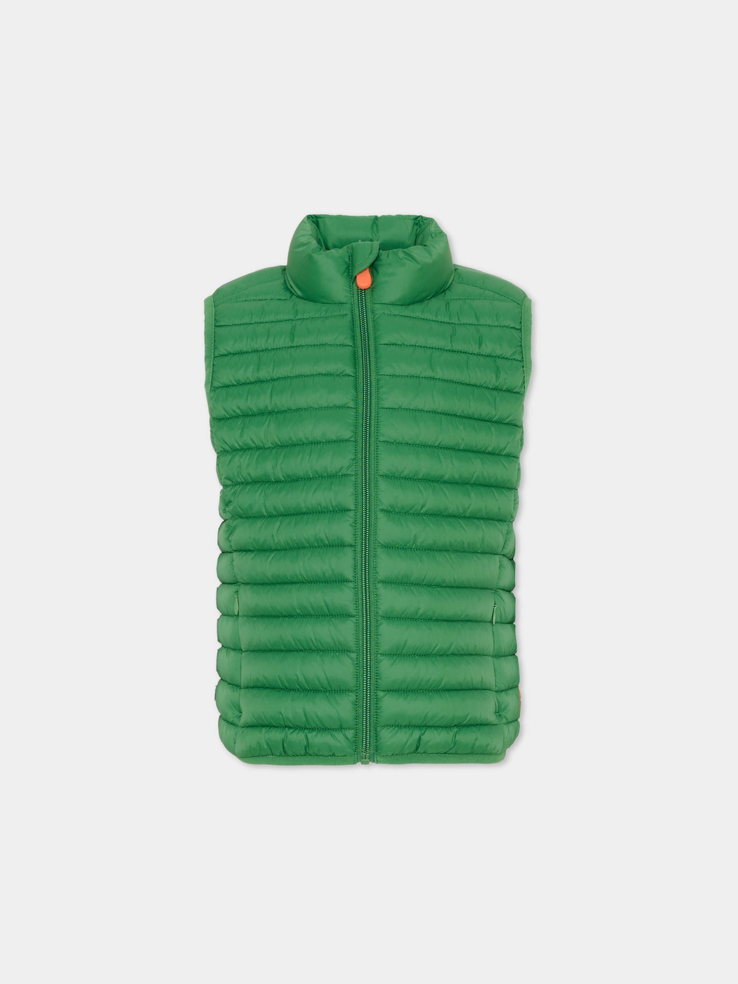 Gilet verde per bambino trapuntato,Save The Duck Kids,J82430X GIGA20 50043