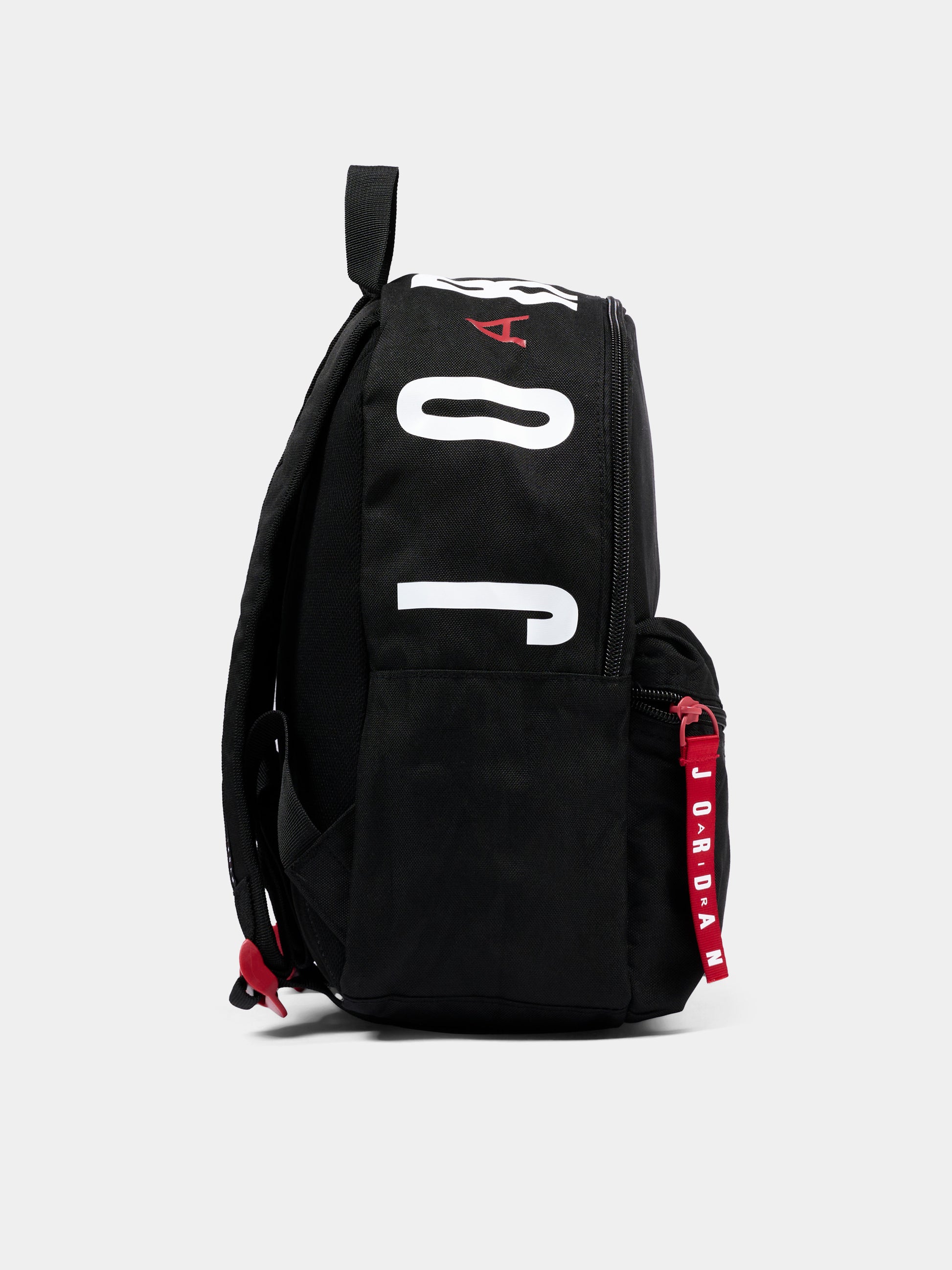 Zaino nero per bambino con logo,Jordan,7A9214 023