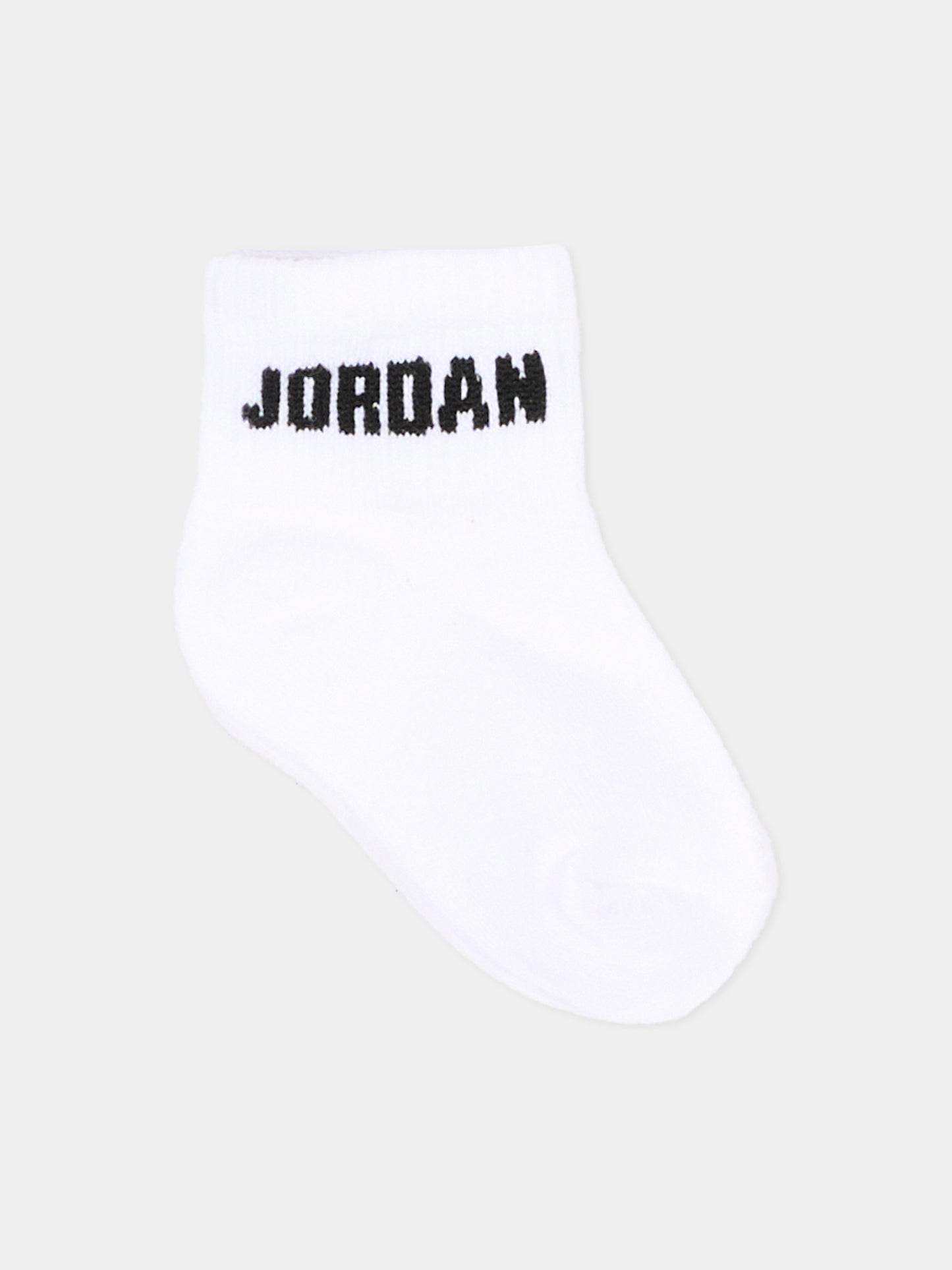 Calza spugna multicolor per neonato con logo,Jordan,NJ0734 R61