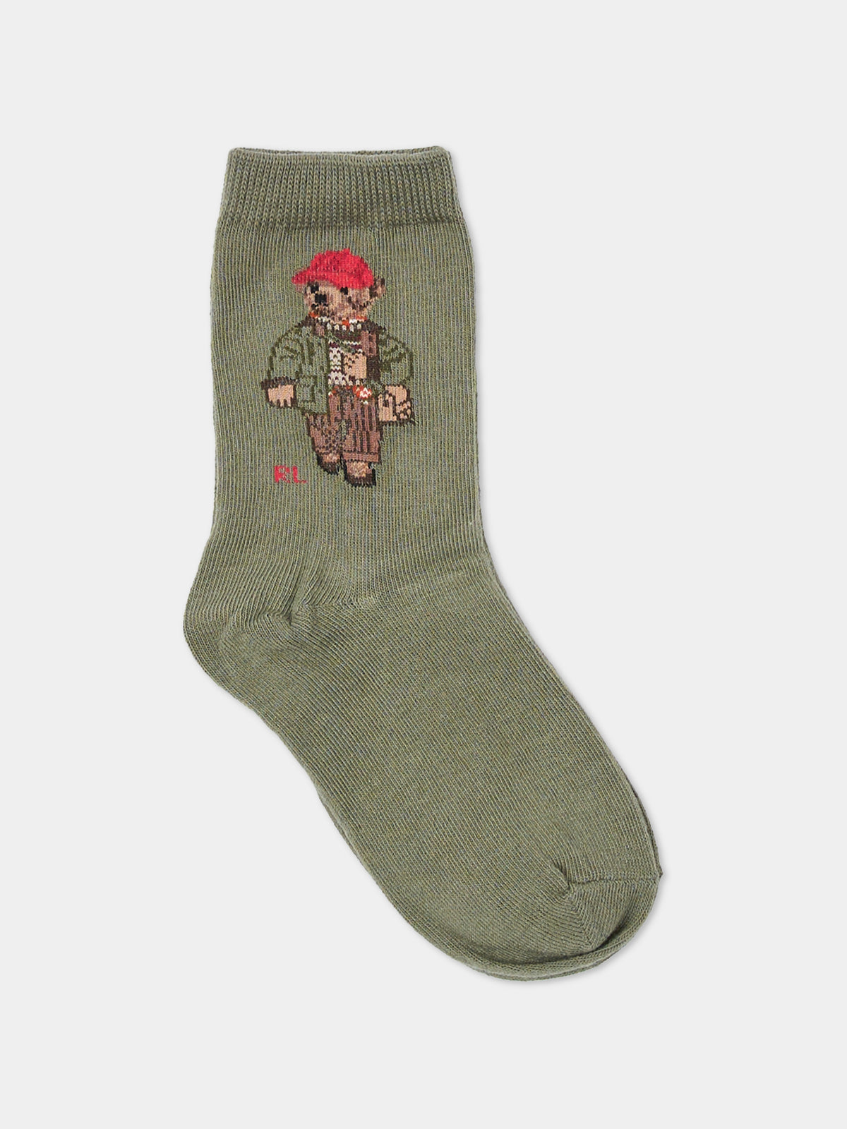 Calzini multicolor con logo per bambina,Ralph Lauren Kids,P19557001