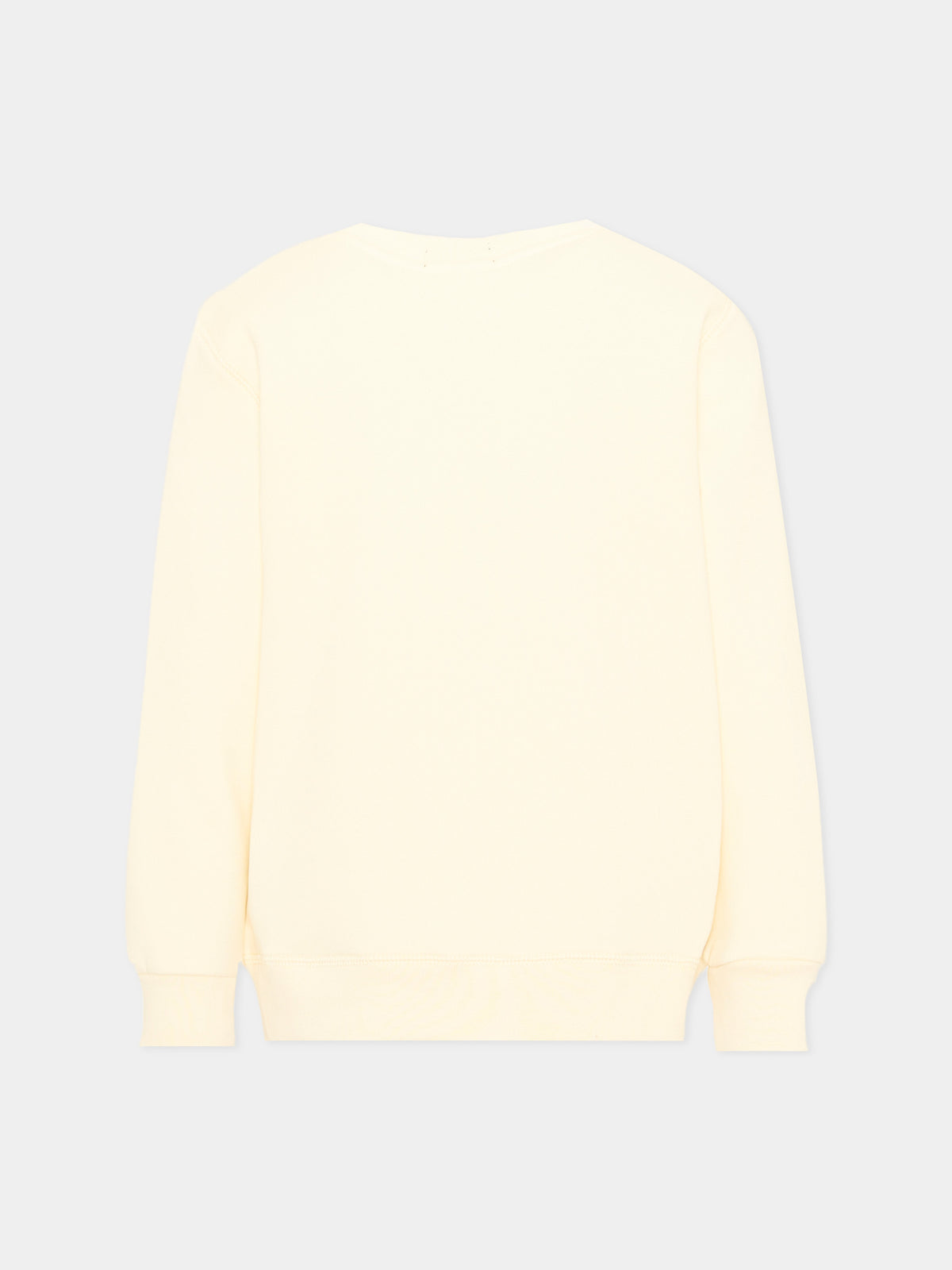 Felpa girocollo avorio per bambino con Polo Bear,Ralph Lauren Kids,B29157001