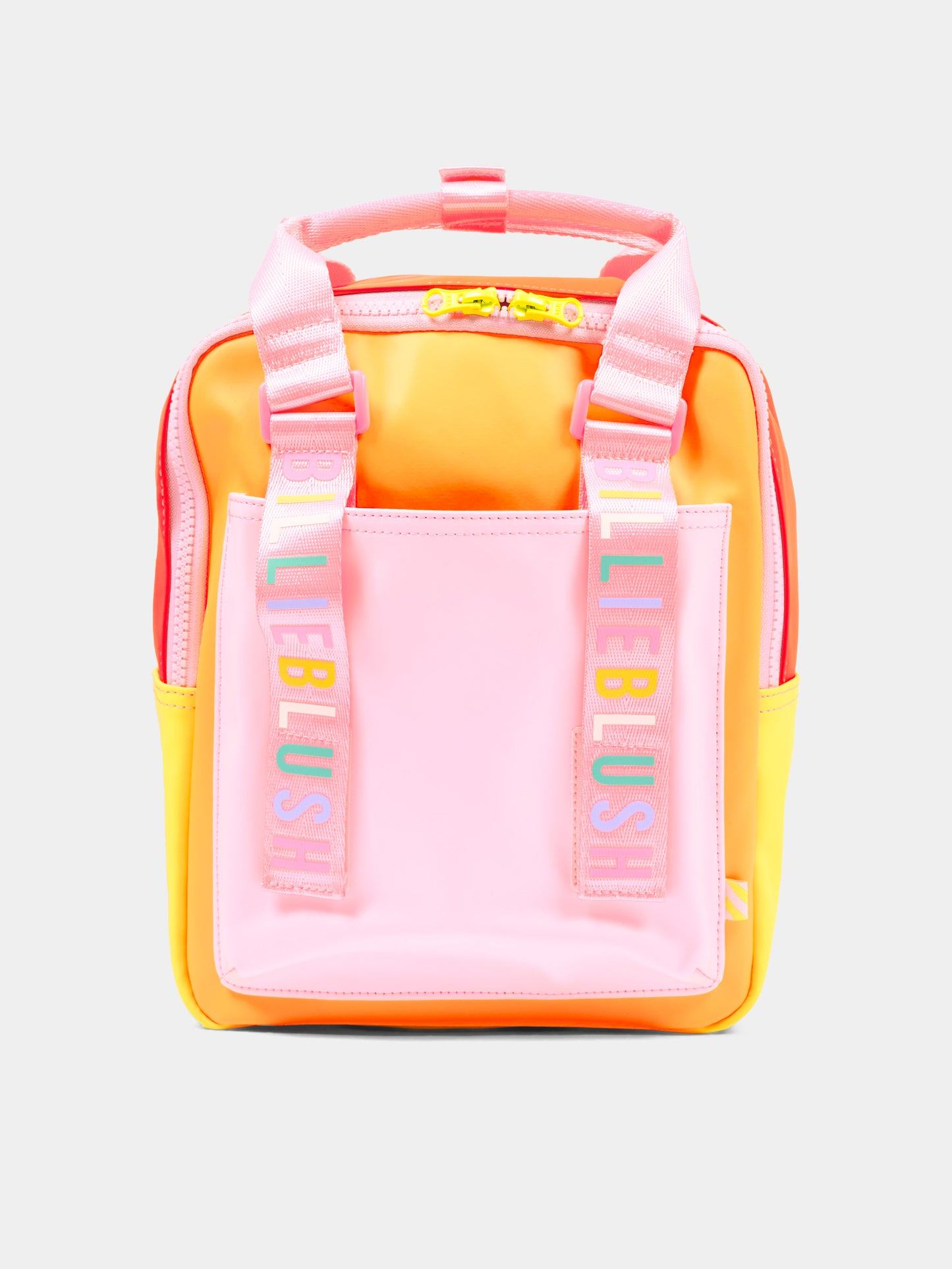 Zaino multicolor per bambina con logo,Billieblush,U20787 599