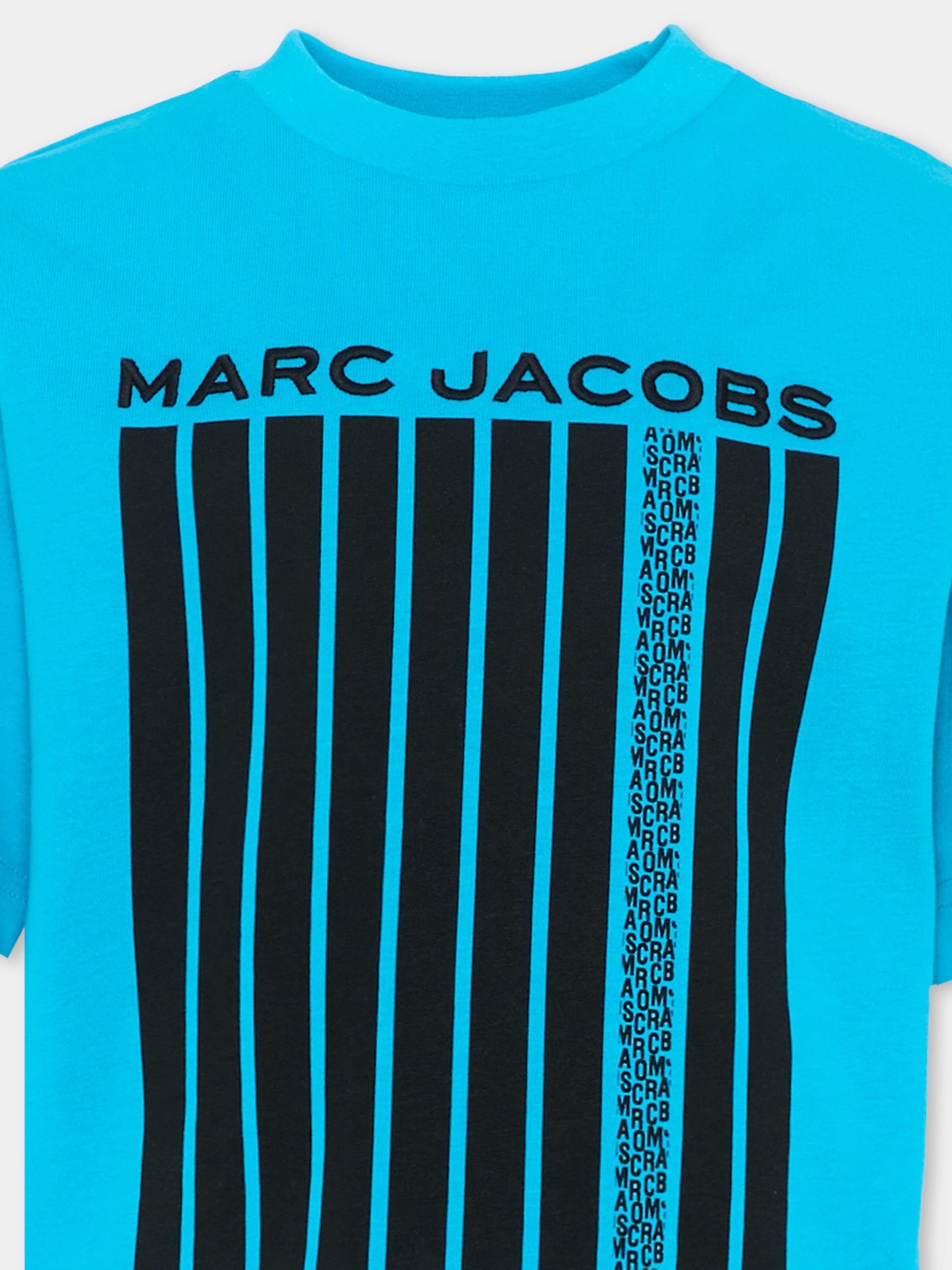 T-Shirt multicolor per bambino con logo,Marc Jacobs,W60451 759