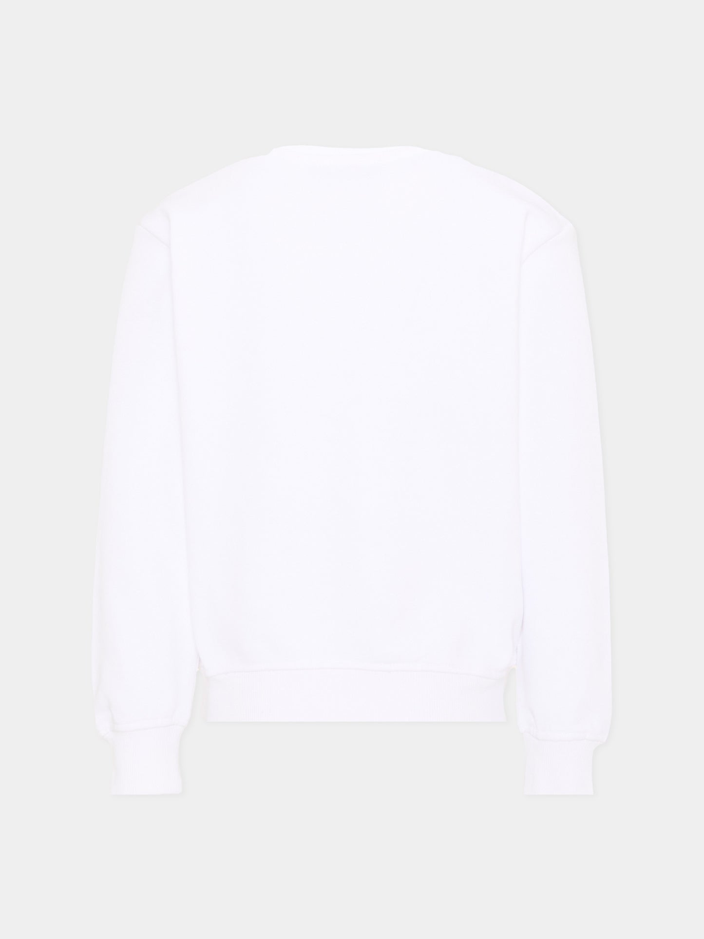 Felpa bianca per bambino con logo,Just Cavalli Kids,JBA26157FE WHITE WHITE