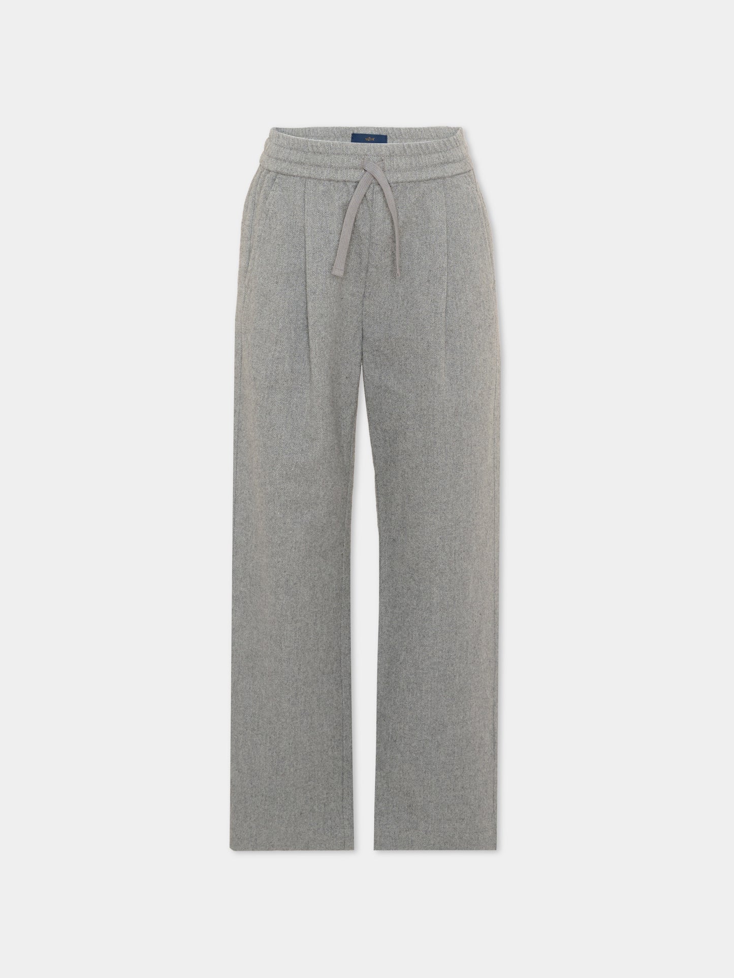 Pantalone grigio con coulisse,Paul & Shark Junior,WUP00D LZA26 60901