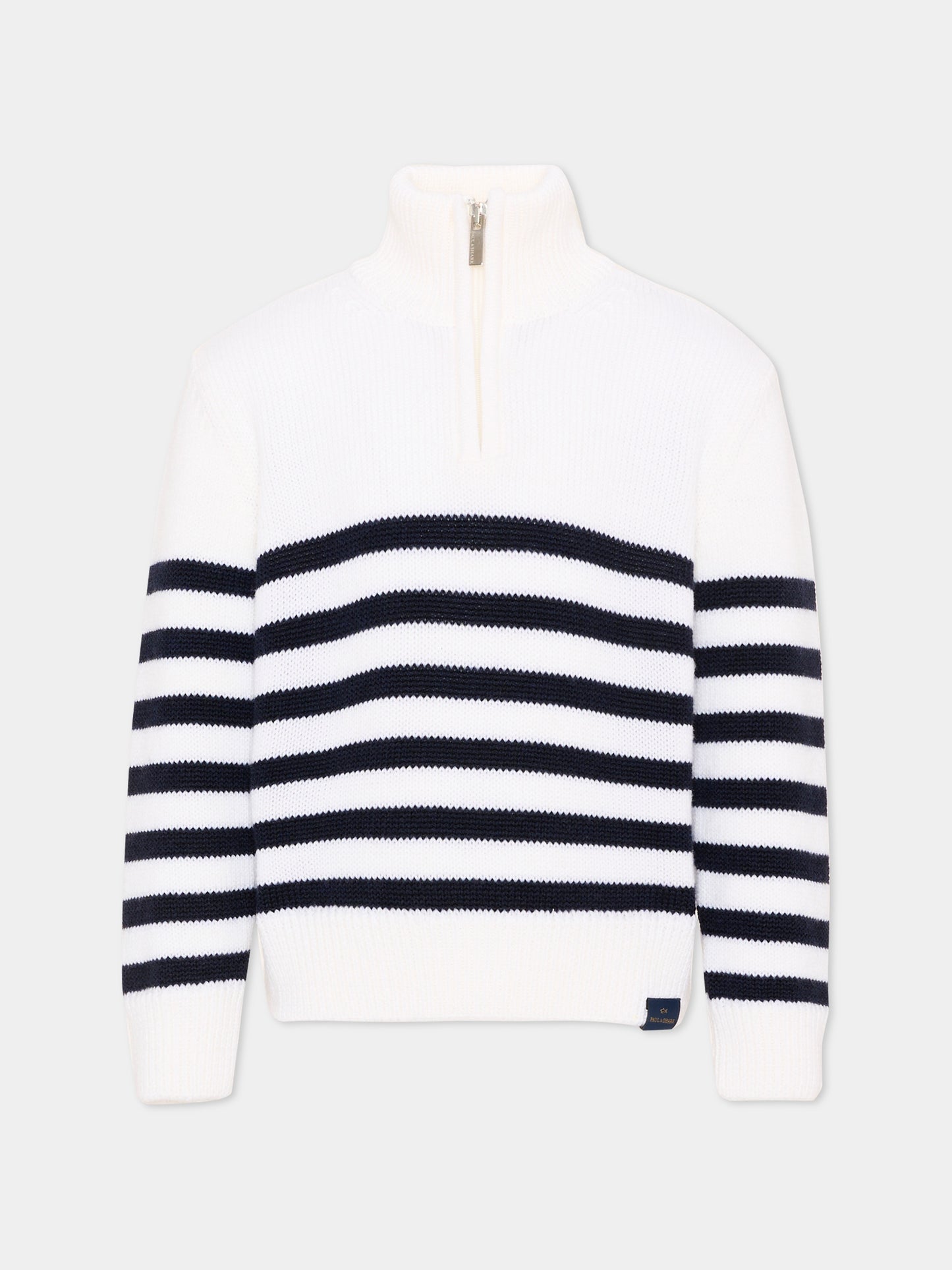 Dolcevita avorio per bambino a righe,Paul & Shark Junior,WUW006 LHE88 10057